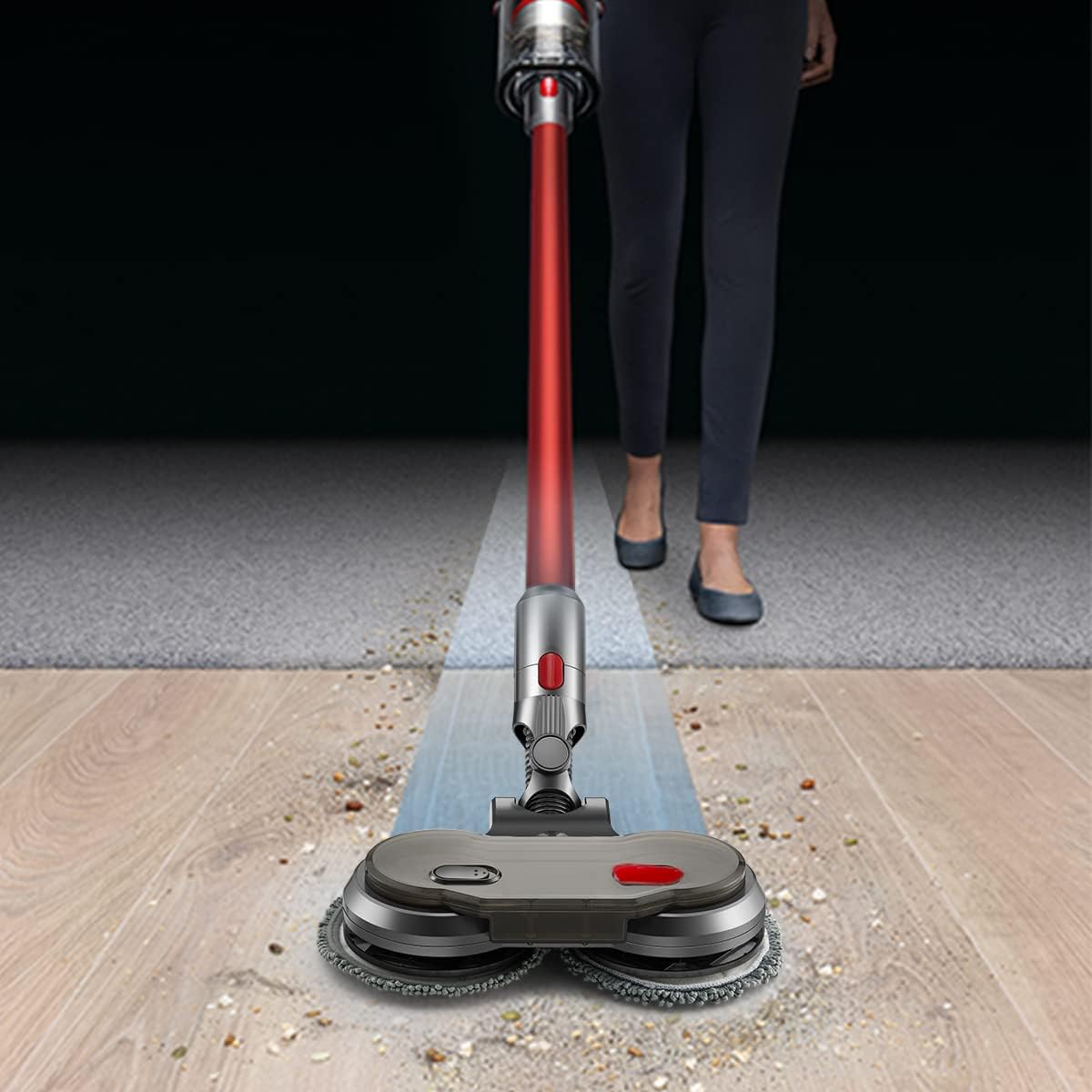 KENVOR Electric Mop Head for Dyson V7 V8 V10 V11
