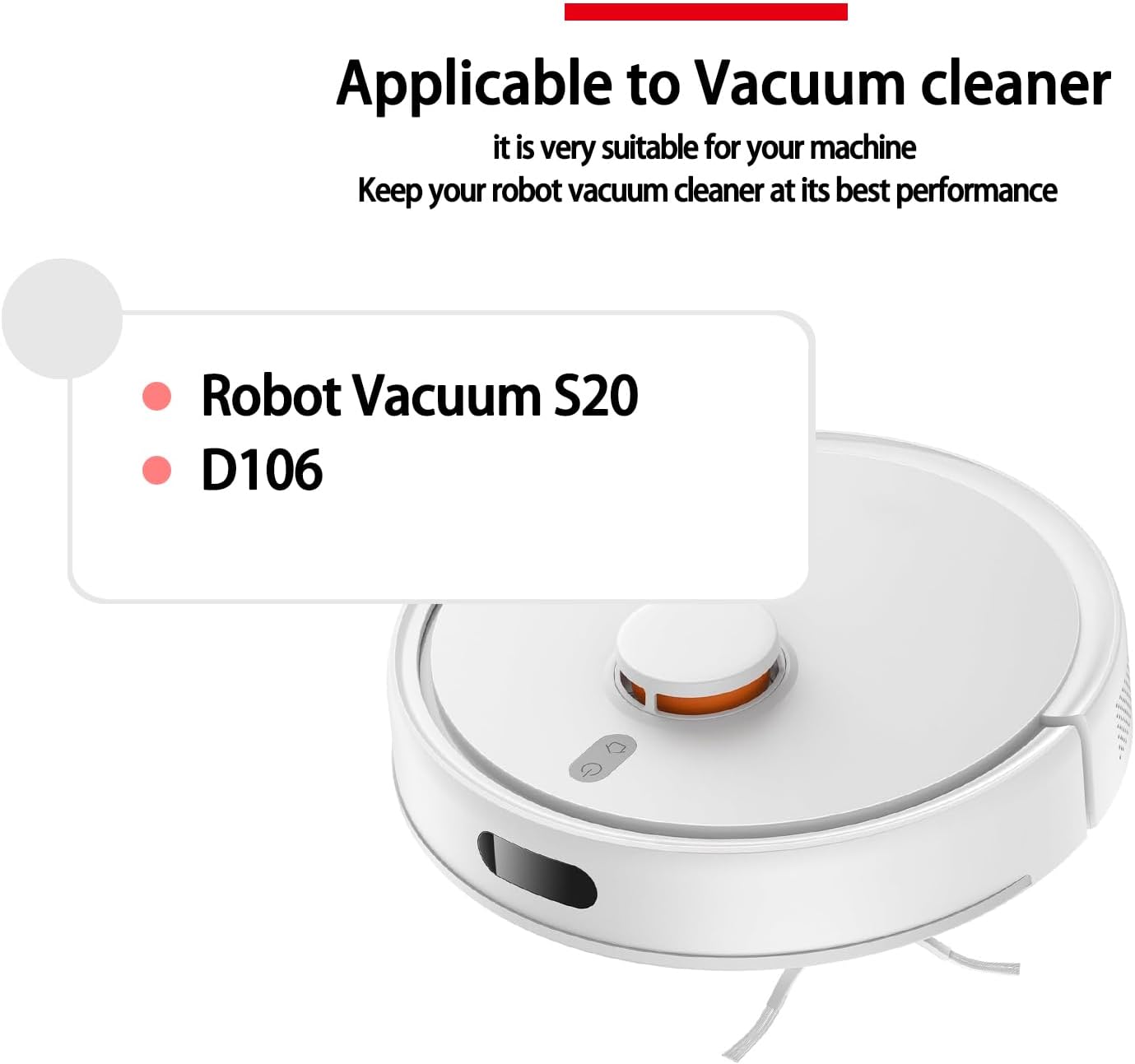 Replacement Kit for Xiaomi S20 D106 Vacuum Robot