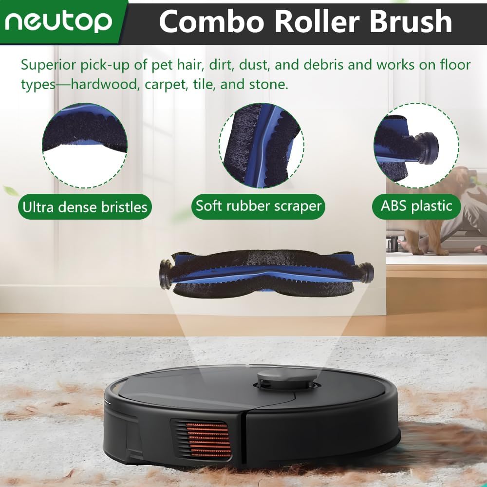 Neutop Replacement Parts for eufy X10 Pro Omni Robot Vacuum