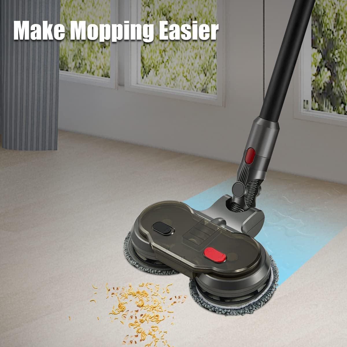 KENVOR Electric Mop Head for Dyson V7 V8 V10 V11