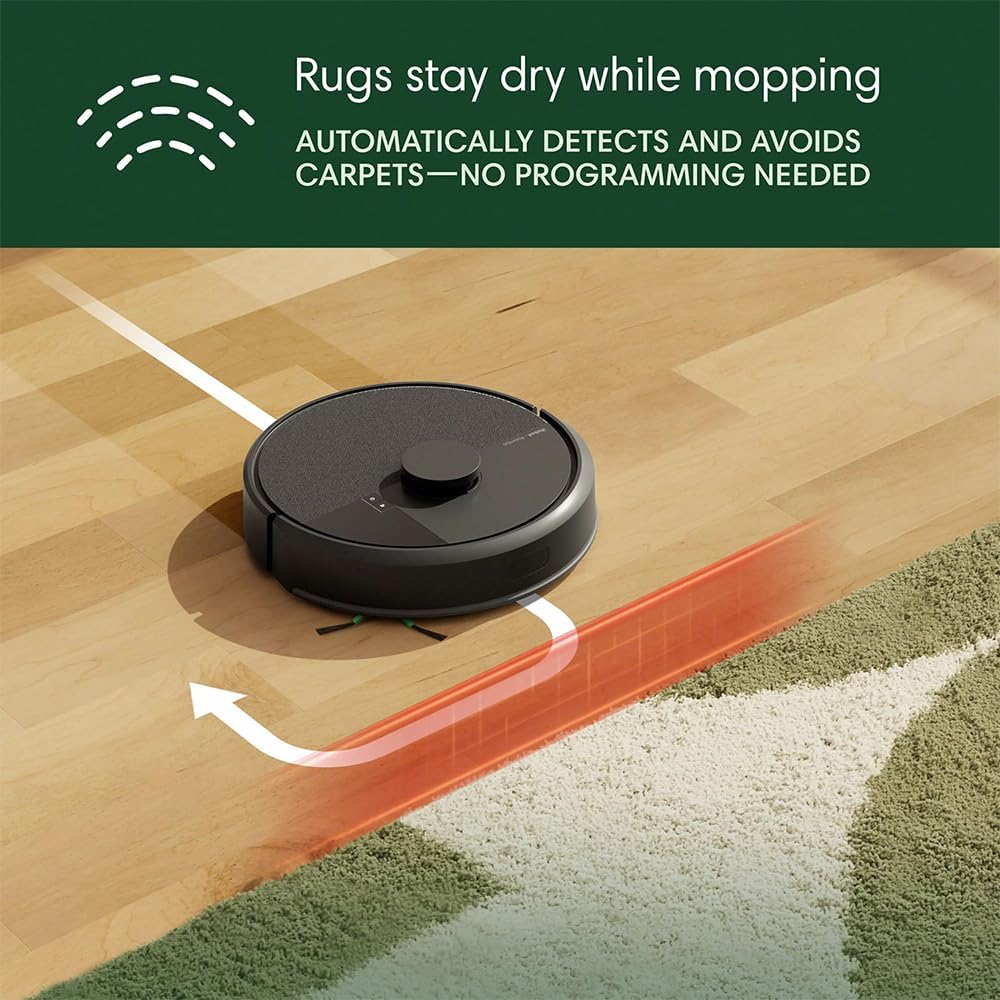 iRobot Roomba 105 Combo Vacuum and Mop with Extended Protection and Replacement Kit