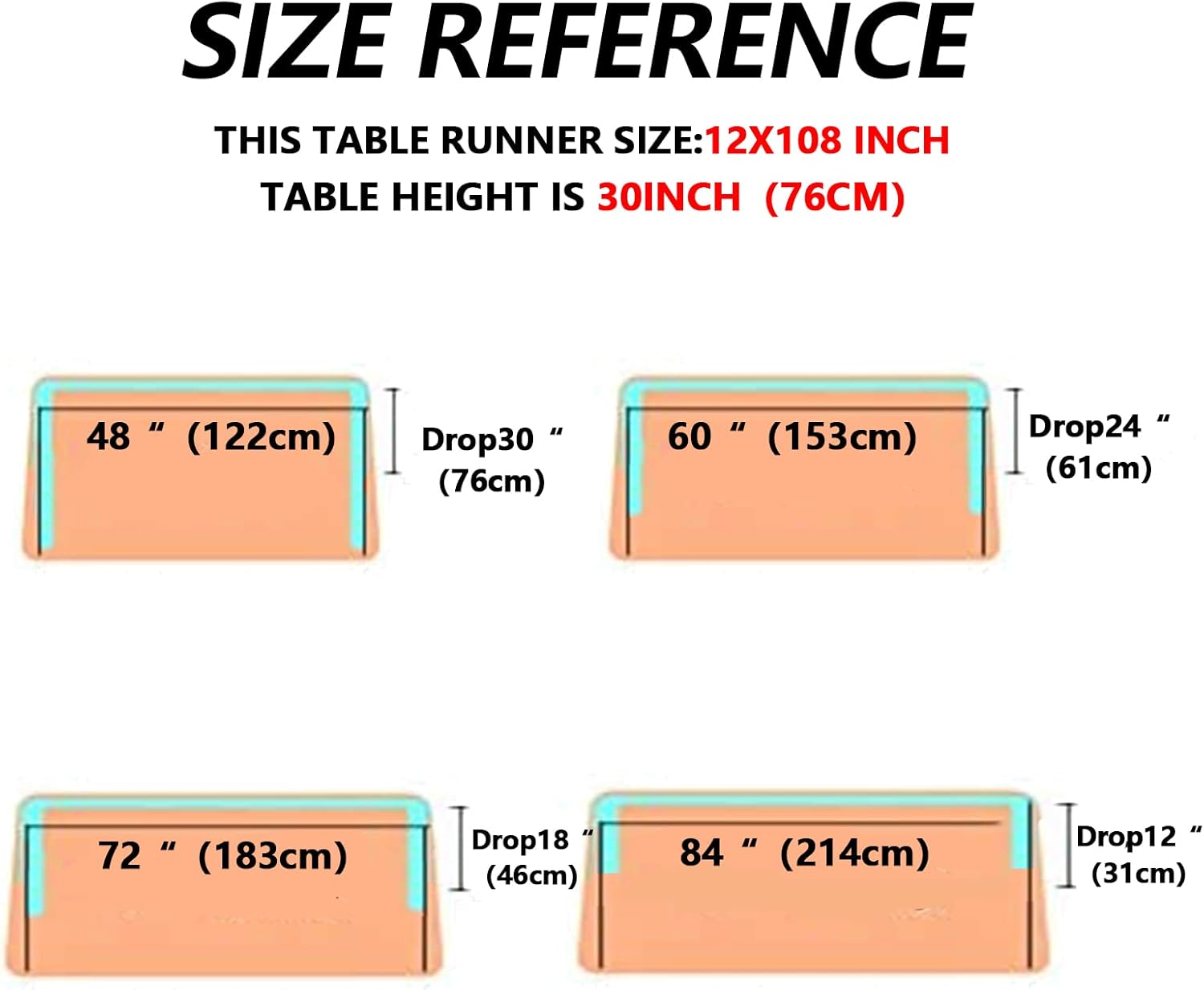 JYFLZQ Silver Sequin Table Runner 12x108 Inch 1 Pack
