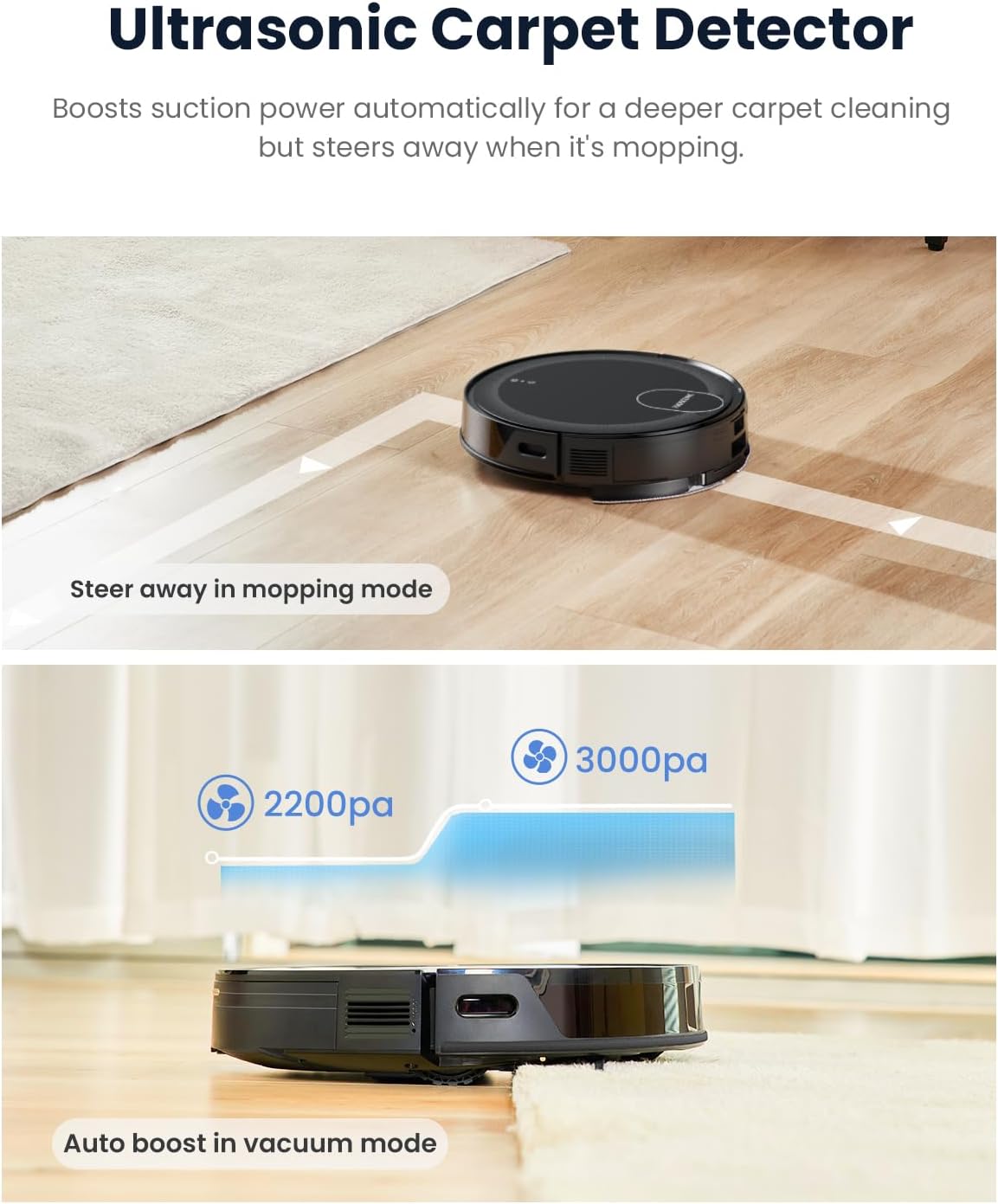 Proscenic X1 Robot Vacuum and Mop with 45 Day Self-Emptying