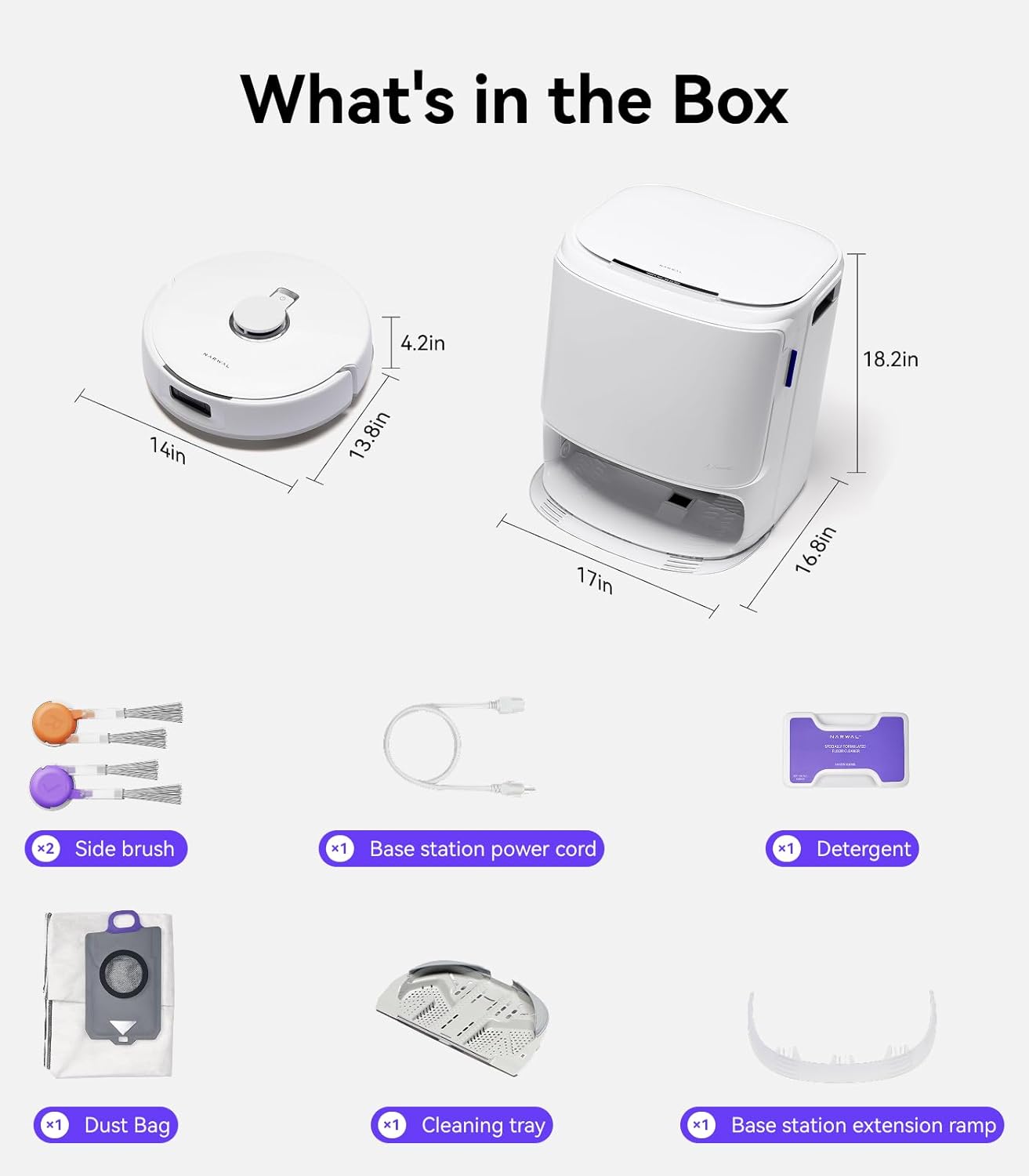 NARWAL Freo Z10 Robot Vacuum and Mop Combo