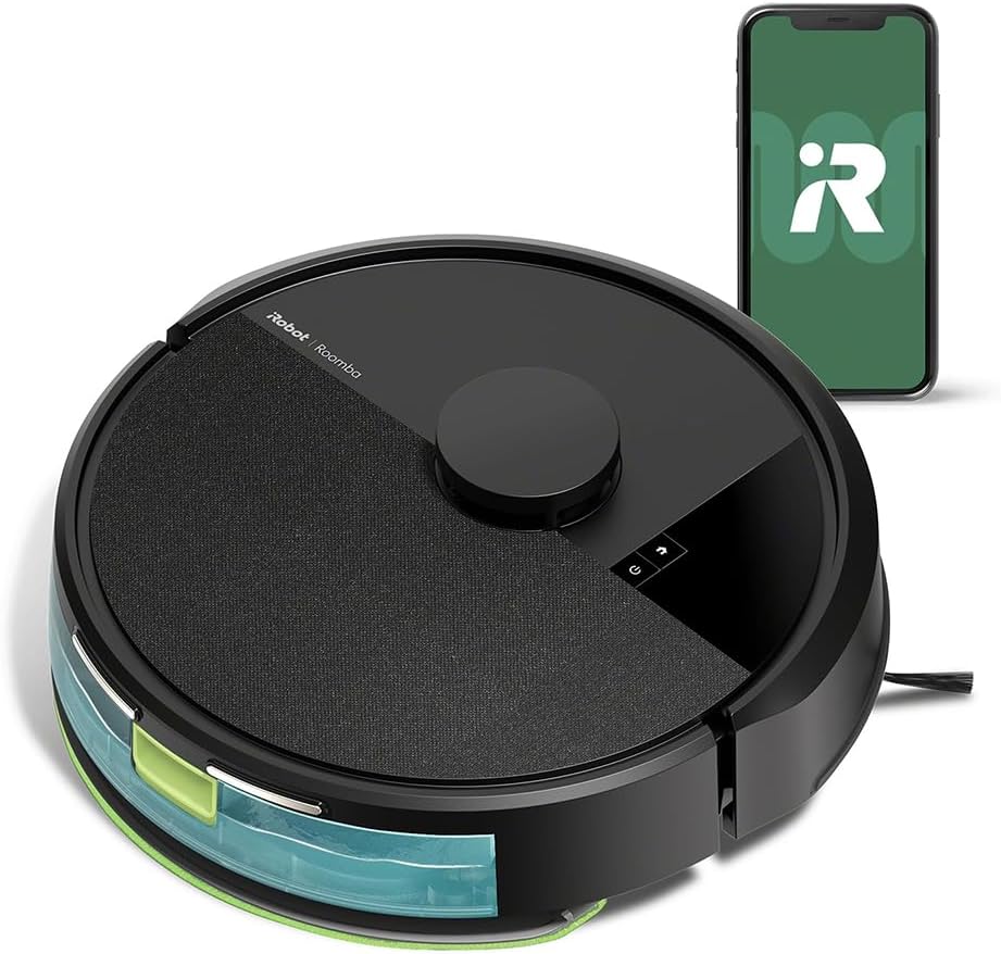 iRobot Roomba 105 Combo Vacuum and Mop with Extended Protection and Replacement Kit