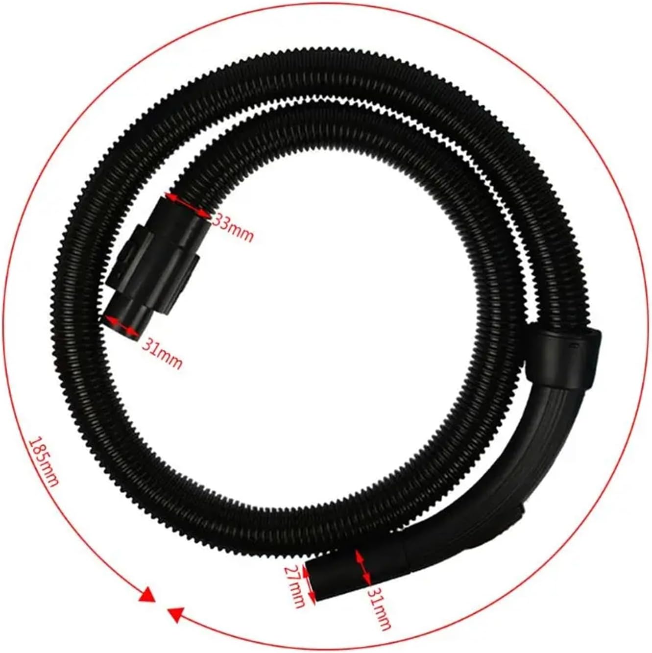 32mm to 35mm Vacuum Hose Adapter for Midea and Karcher