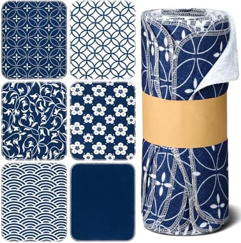 36 Count Reusable Cotton Cleaning Cloths for Home Kitchen and Bathroom