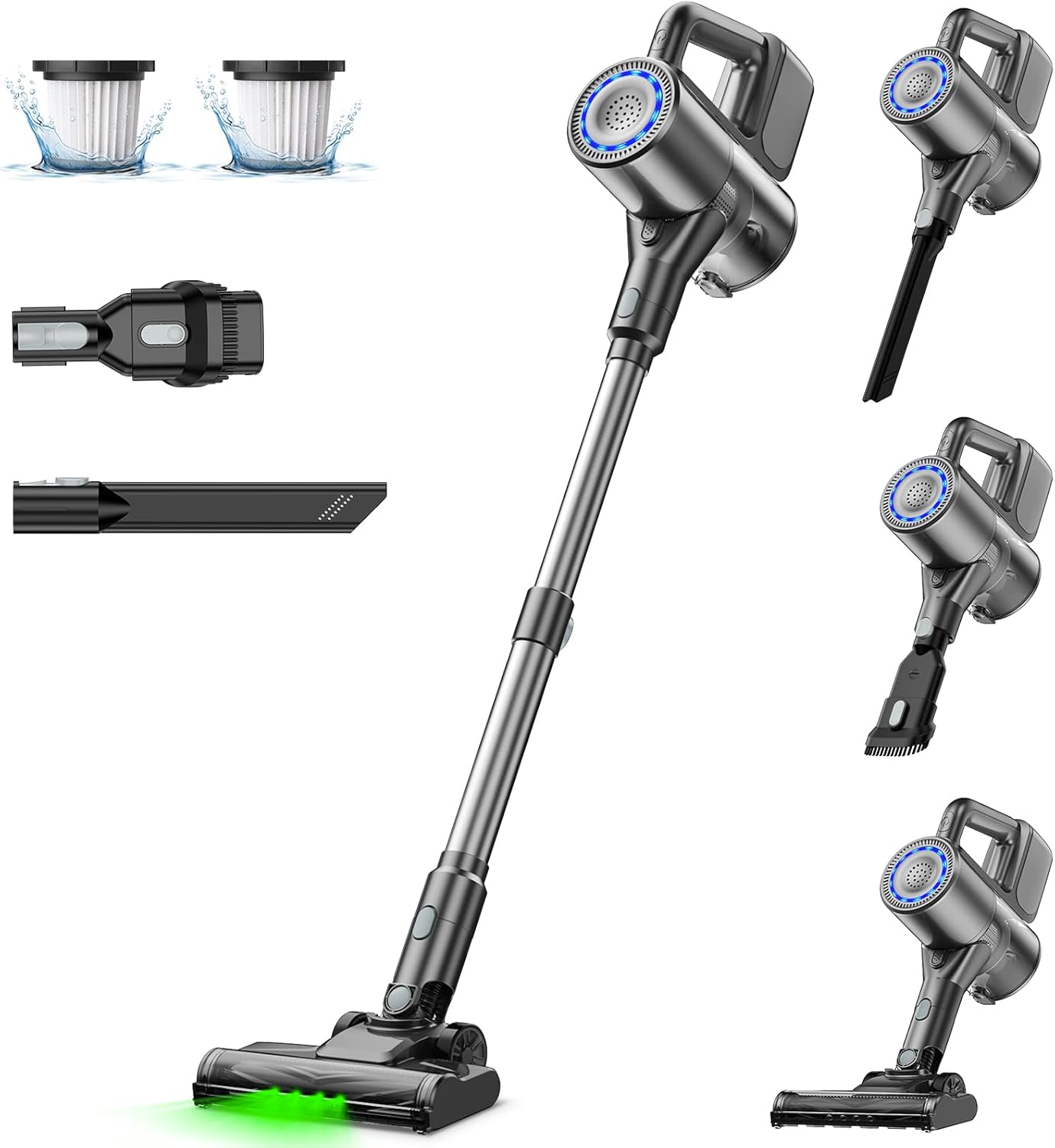 VersLife Cordless Vacuum Cleaner 40Kpa Stick for Home