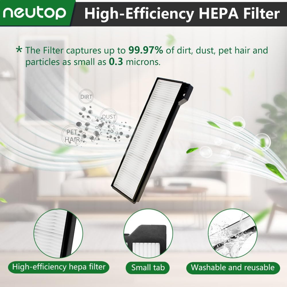 Neutop Replacement Parts for eufy X10 Pro Omni Robot Vacuum