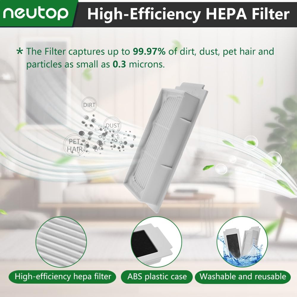 Neutop Replacement Parts for Ecovacs Deebot T30S