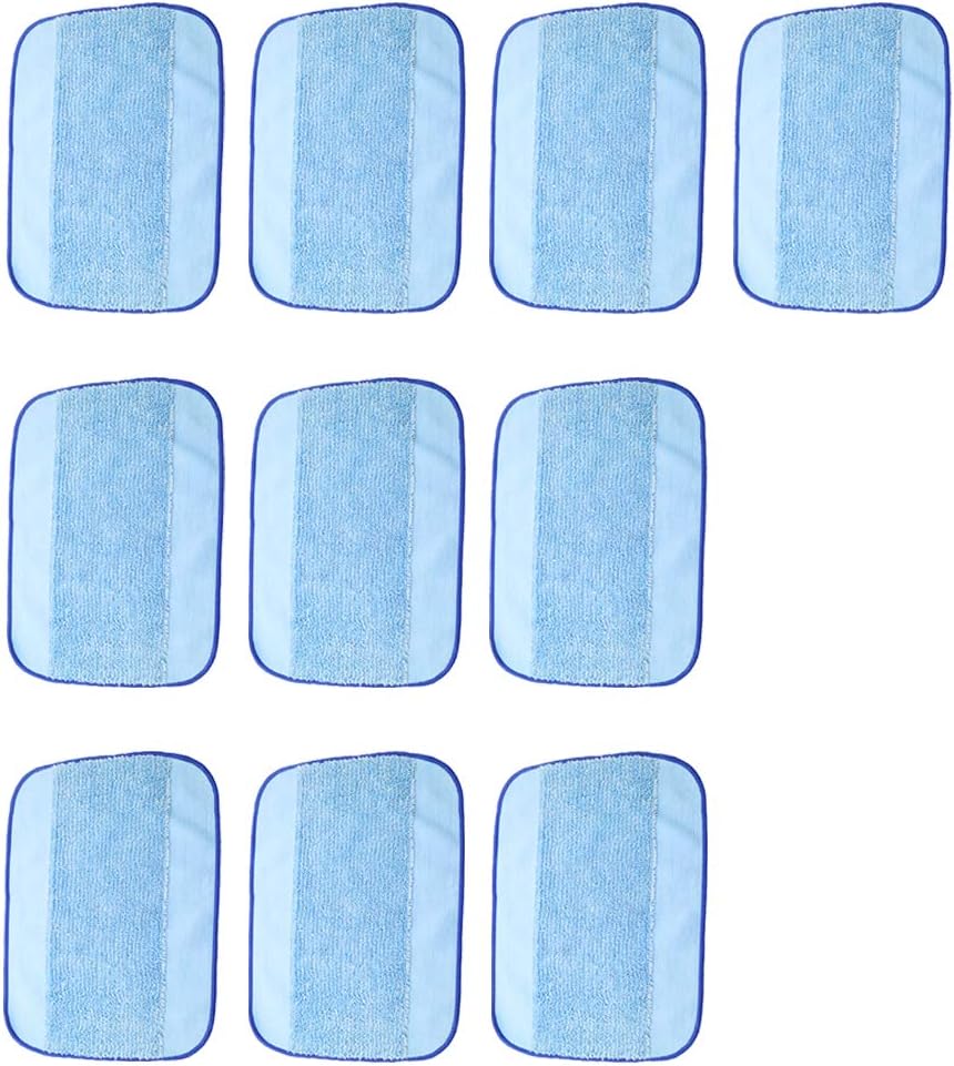WuYan 10 Pcs Wet Wiping Microfiber Cloths for iRobot Braava Mop