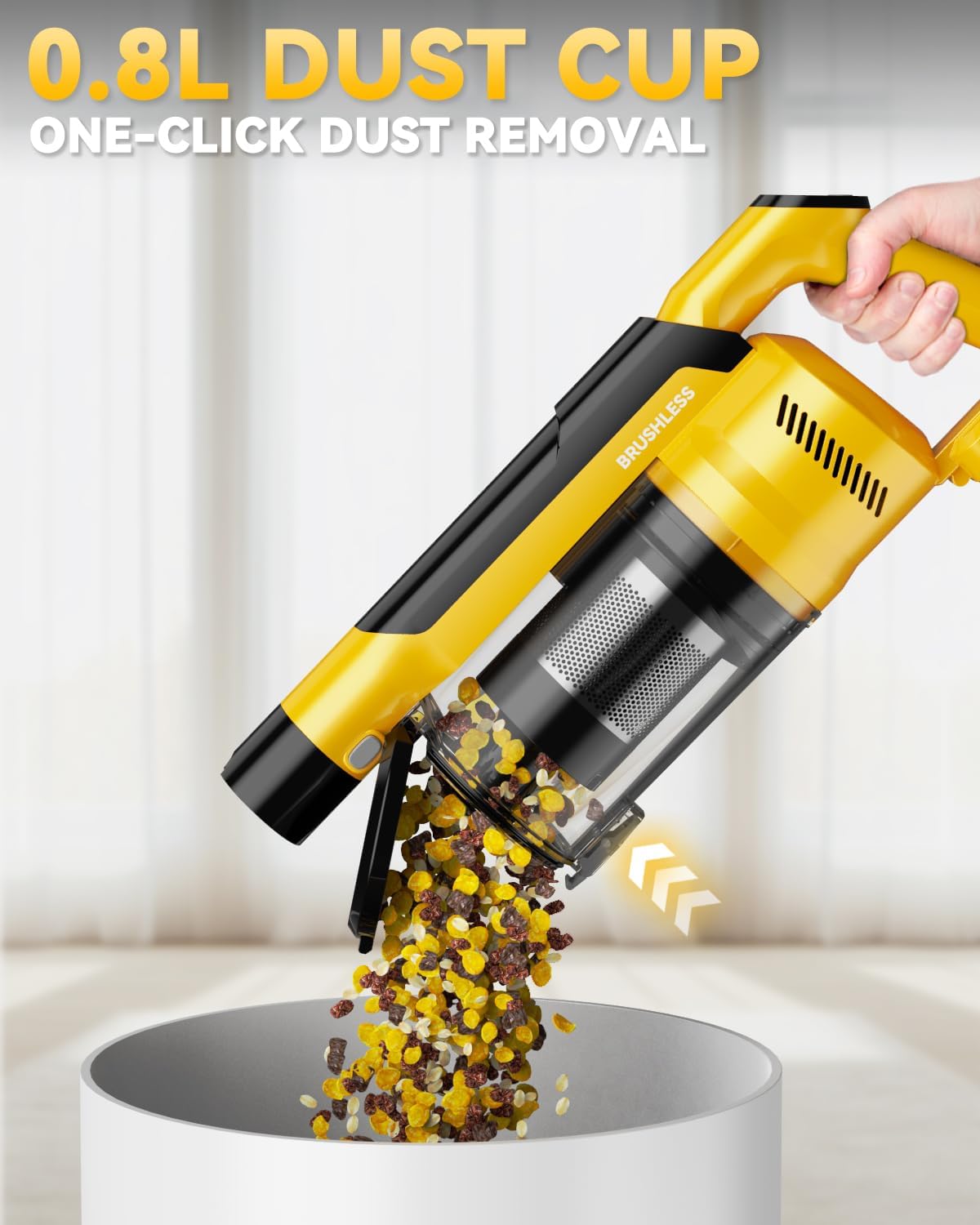350W Cordless Vacuum Cleaner for DeWalt 20V Battery