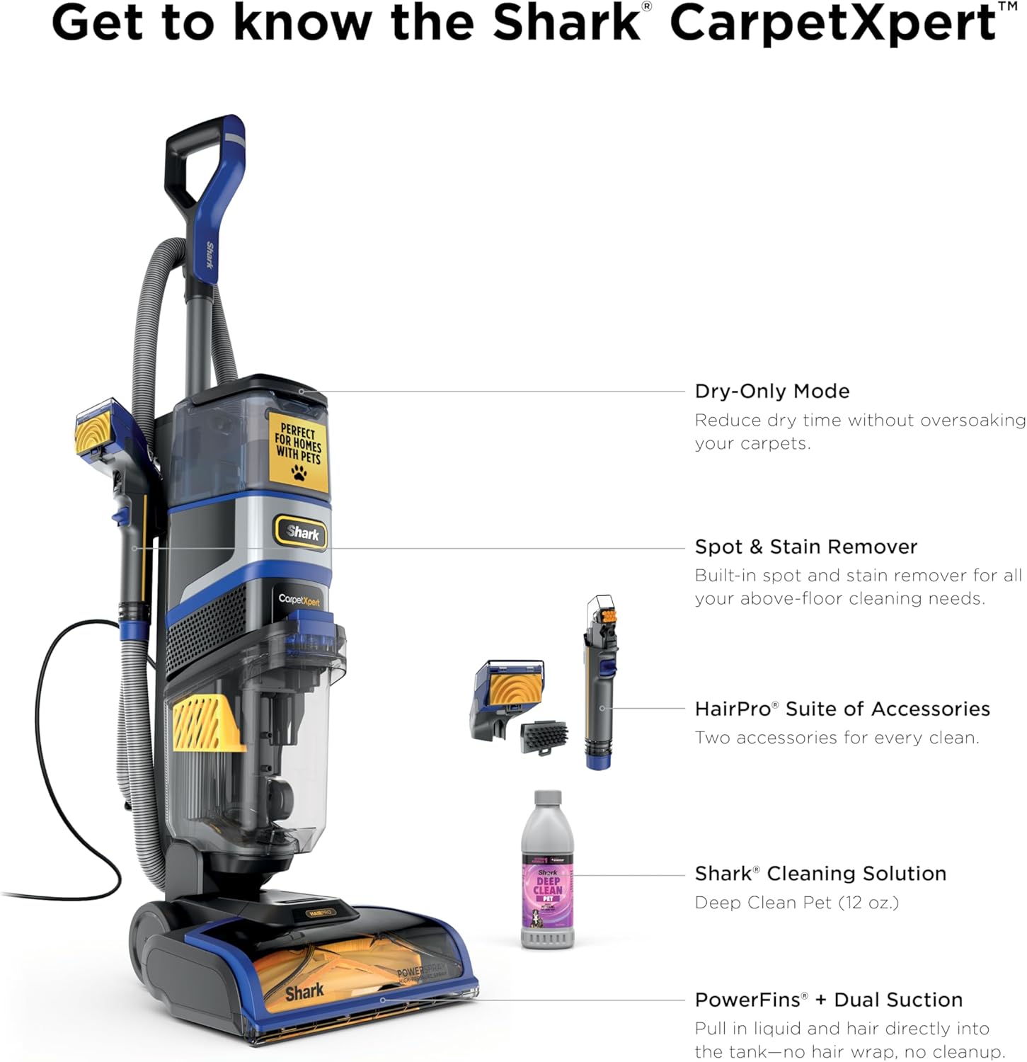 Shark CarpetXpert HairPro Upright Cleaner