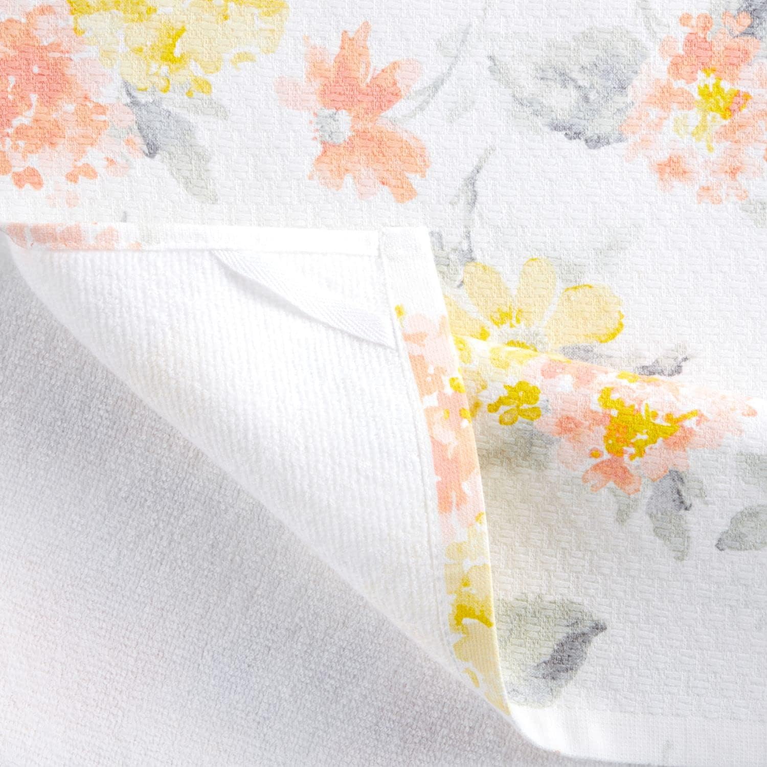 Martha Stewart Amber Floral Kitchen Towel Set of 4
