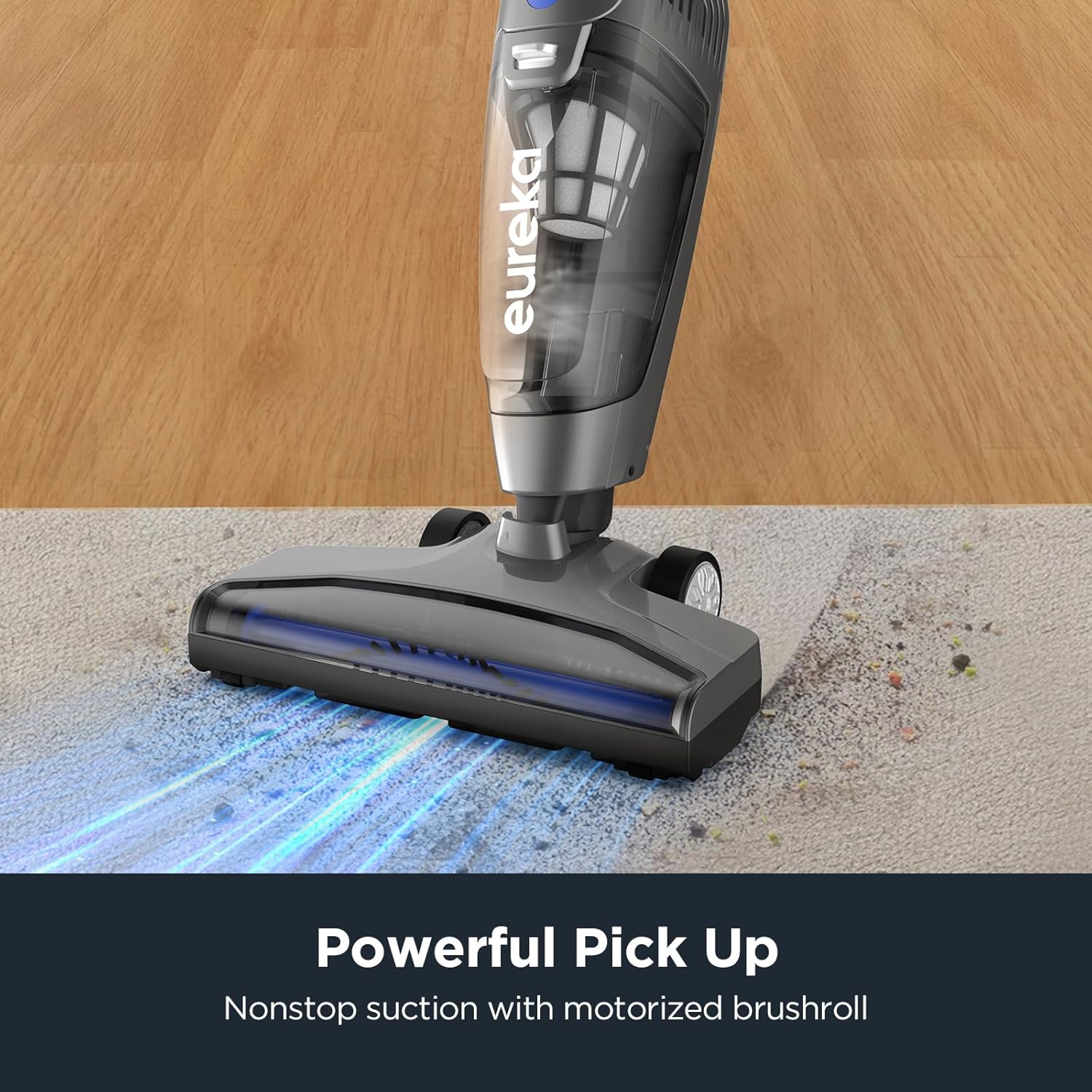 Eureka NES312 Corded Stick Vacuum Cleaner Blue 3-in-1