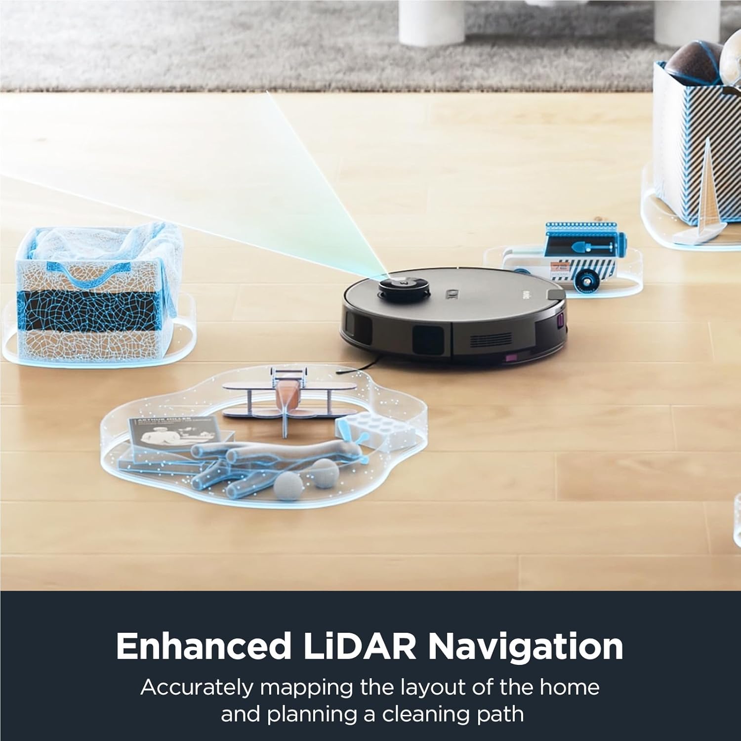 Eureka Robot Vacuum with Self Emptying Station and Mop