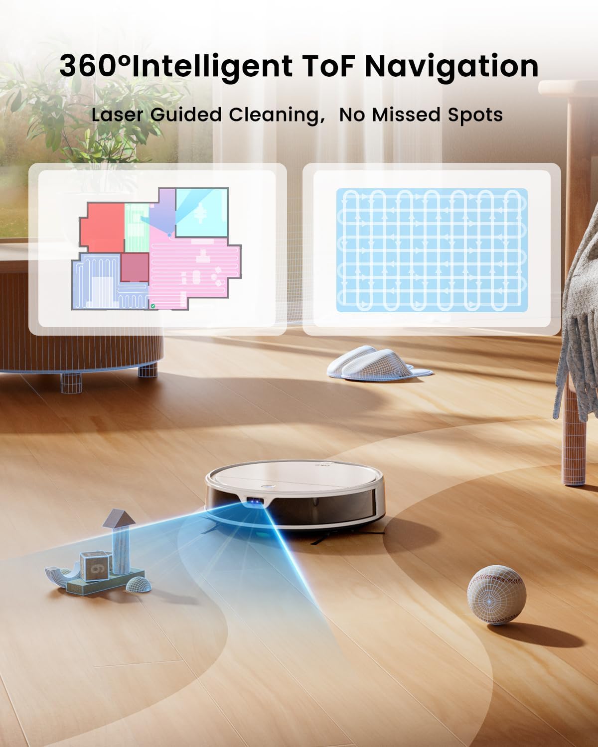 OKP Life K5 Ultra Robot Vacuum and Mop Combo
