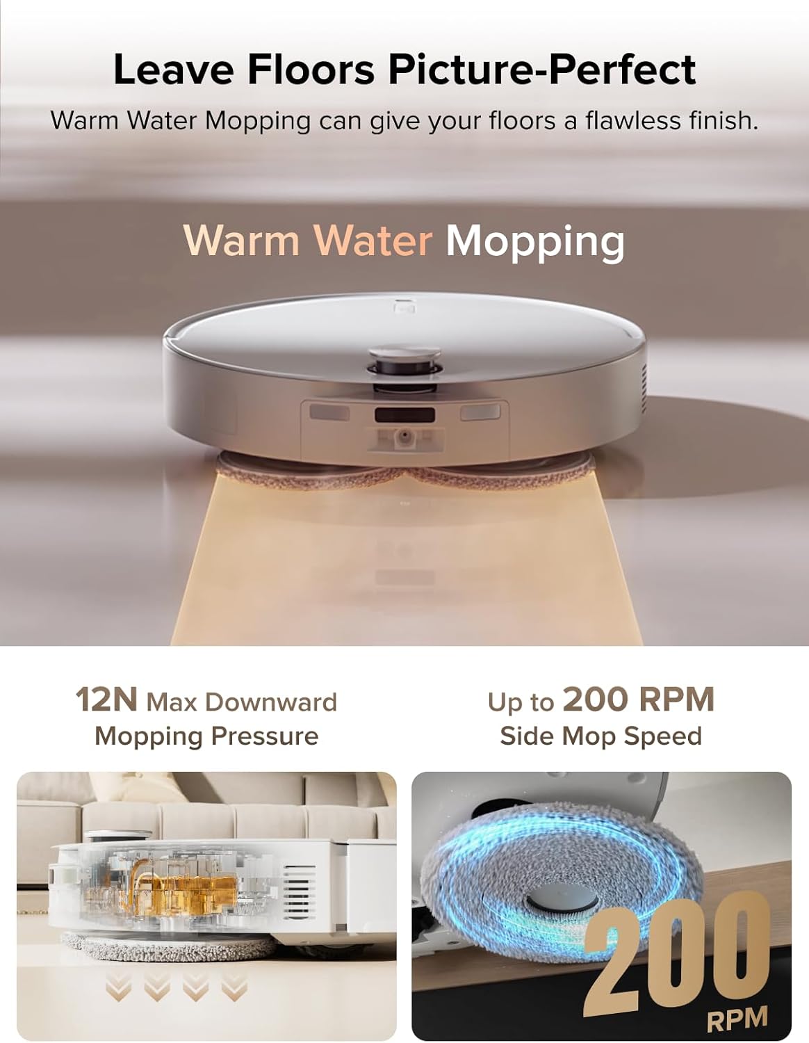 Roborock Qrevo CurvX Robot Vacuum and Mop