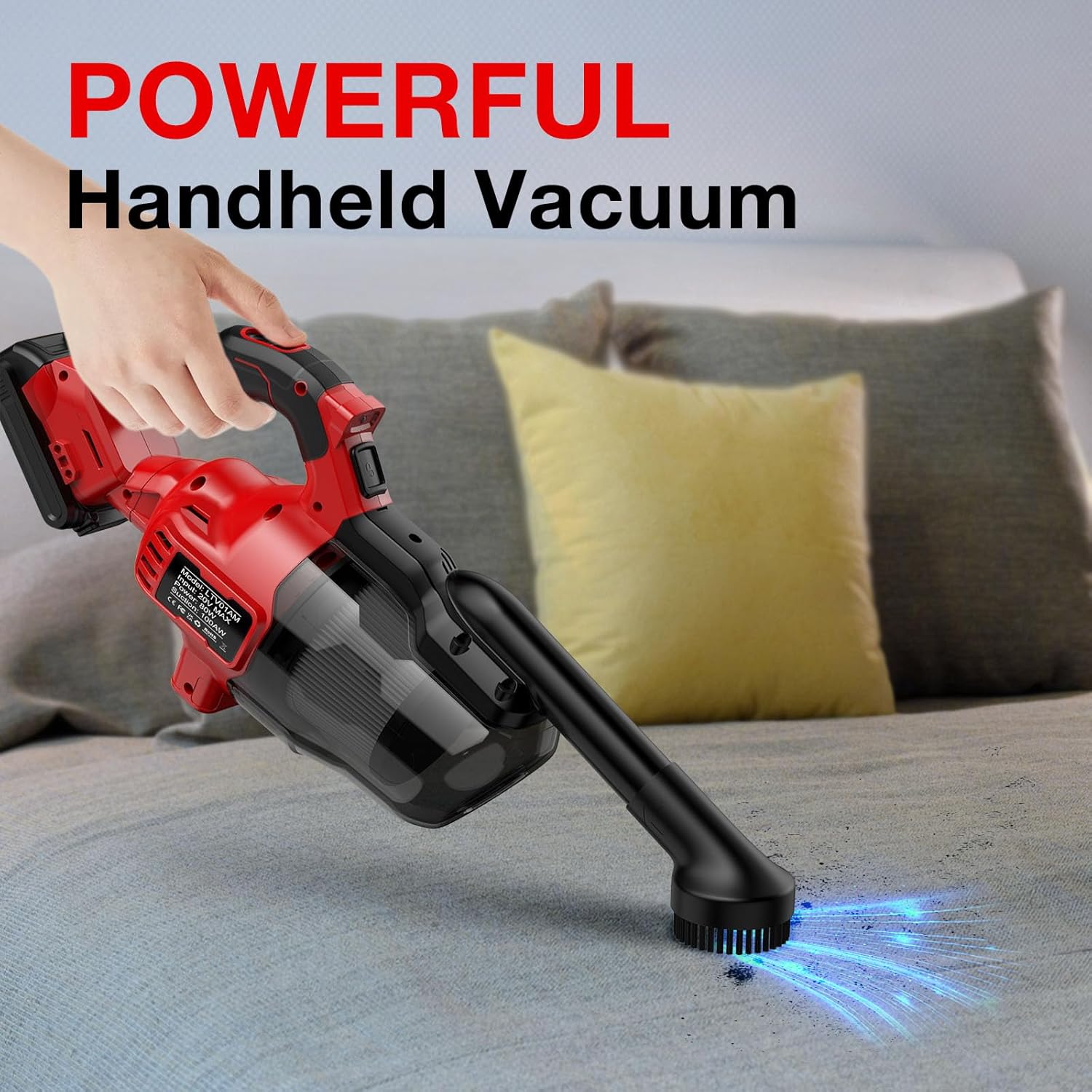 TengXcel Cordless Vacuum for Milwaukee 18V Battery