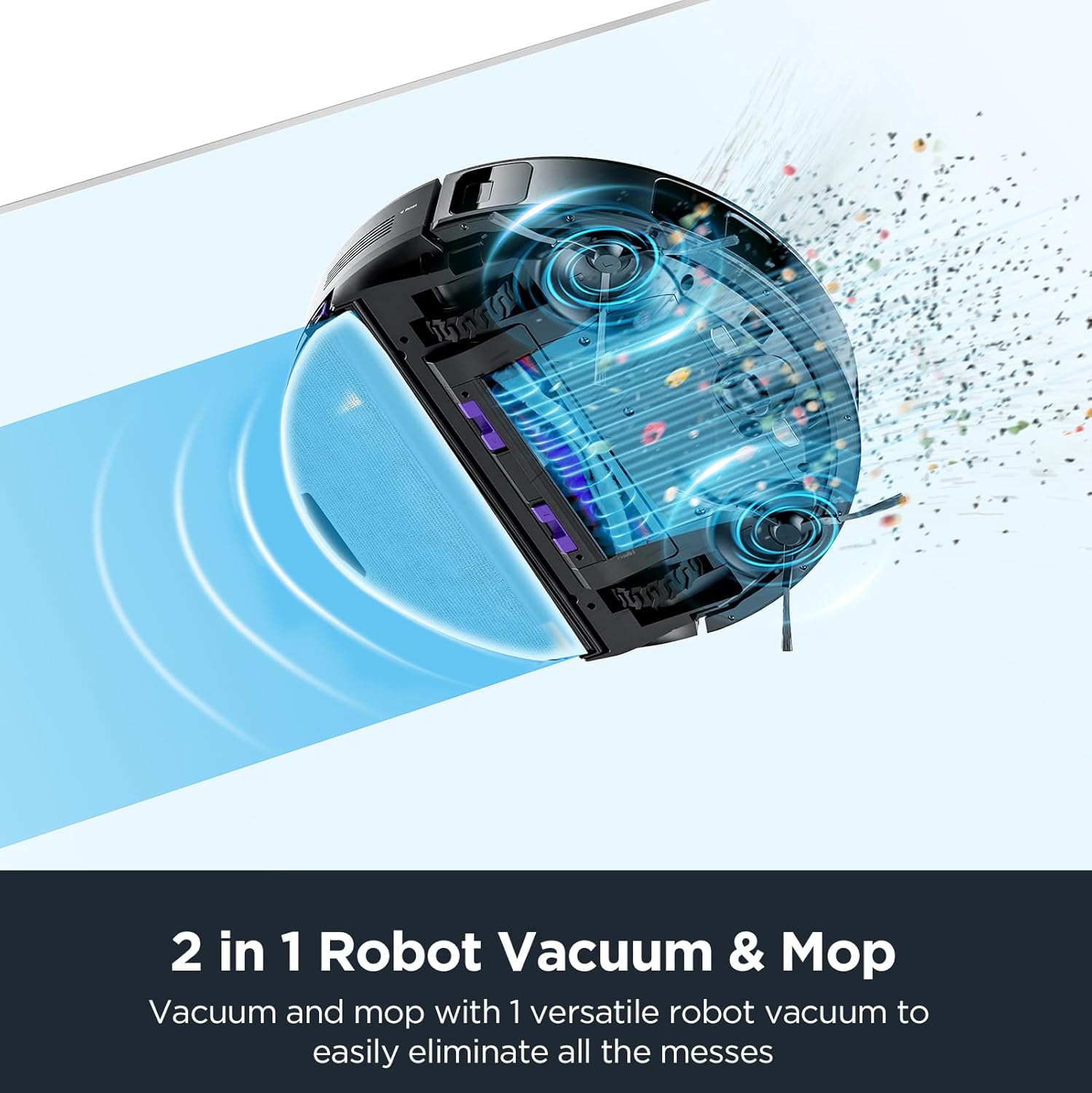 Eureka Robot Vacuum with Self Emptying Station and Mop
