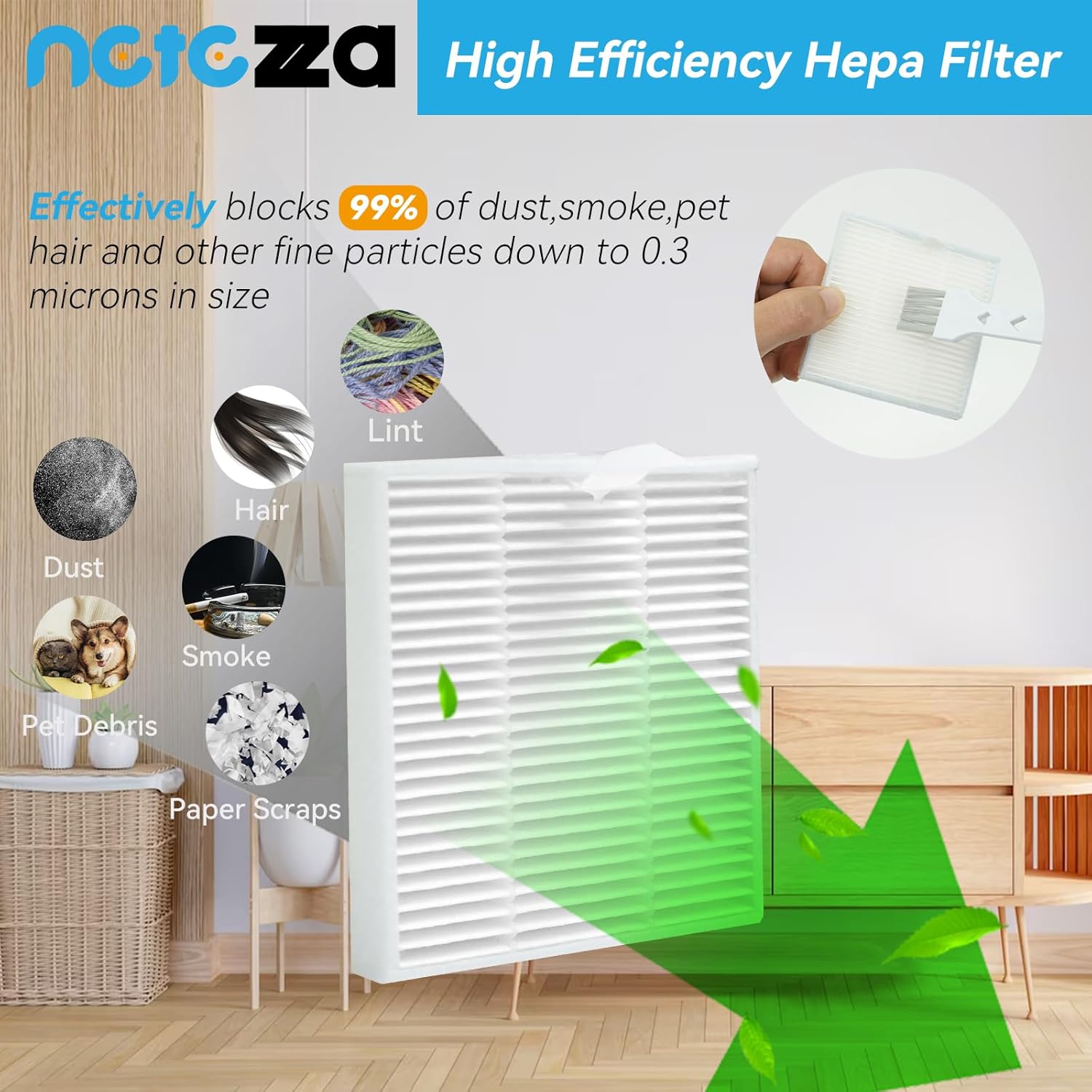 Netezza T20 Replacement Parts Kit for Airrobo Robot Vacuum