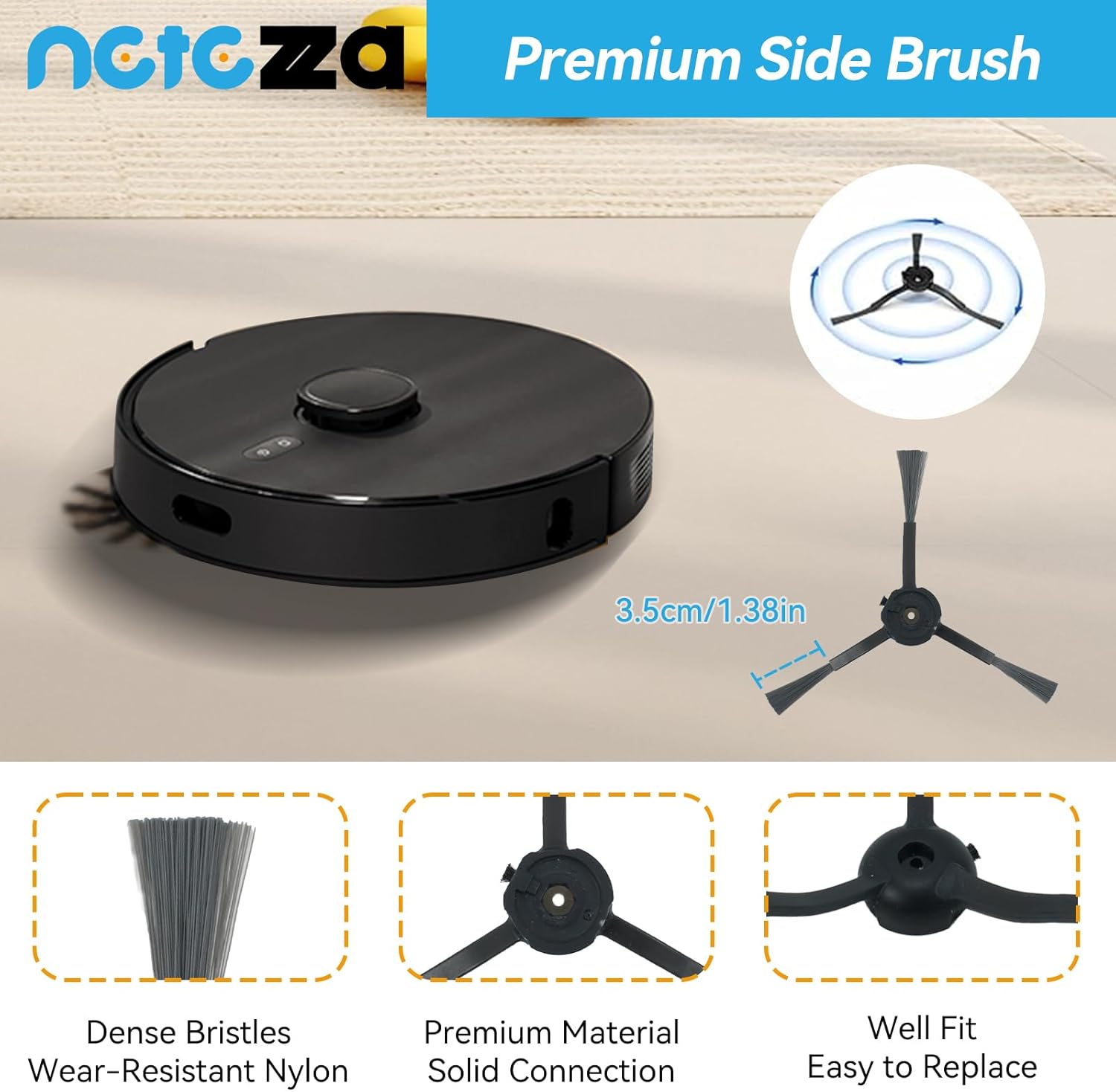 Netezza T20 Replacement Parts Kit for Airrobo Robot Vacuum