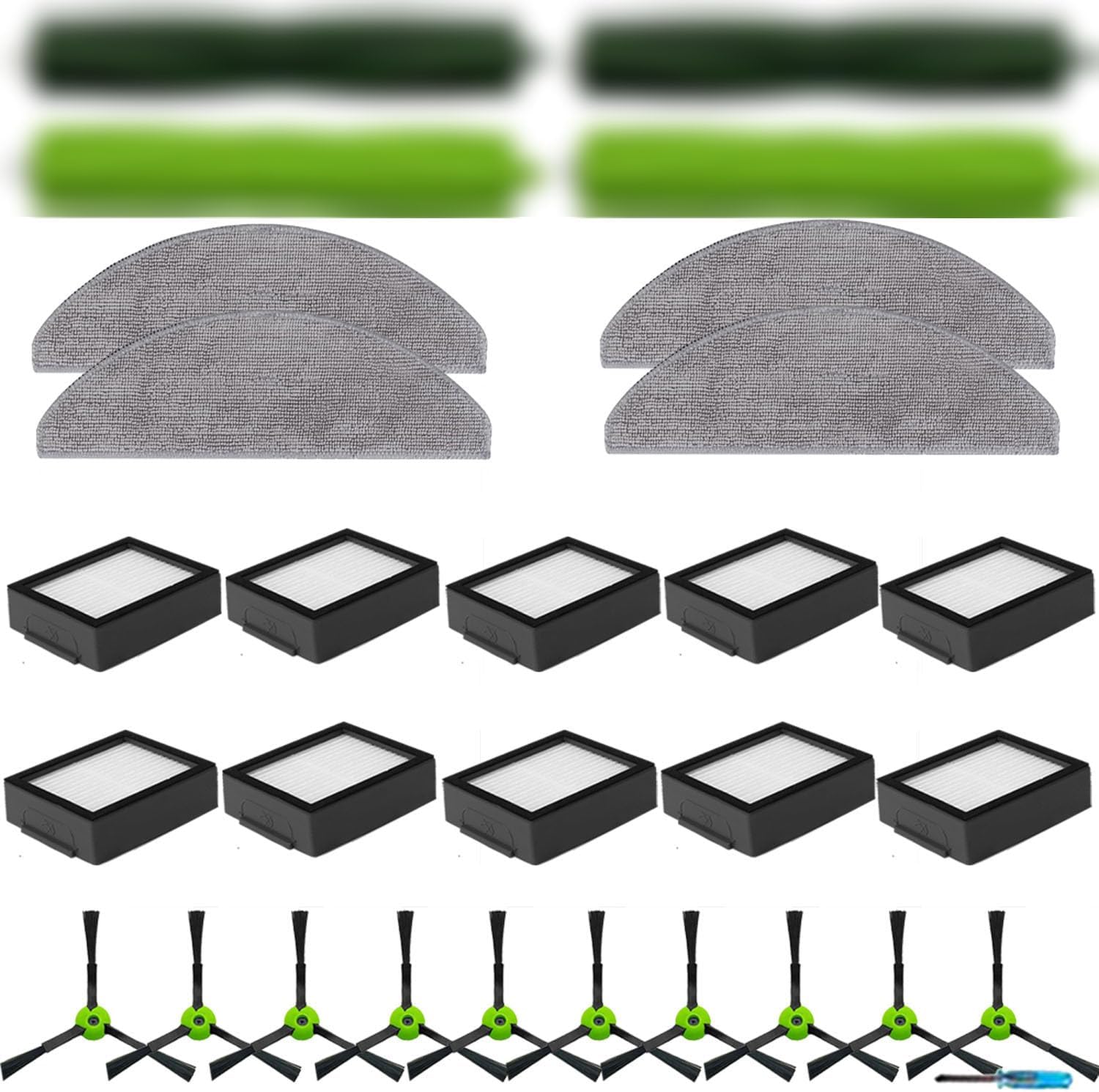 Amyehouse Replacement Parts for iRobot Roomba Combo i3i5j5