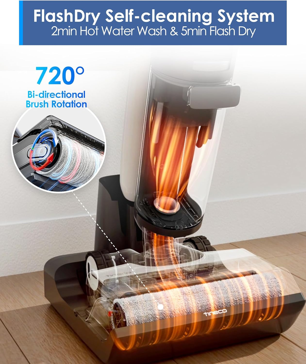 Tineco Floor ONE Switch S7 Wet Dry Vacuum Cleaner