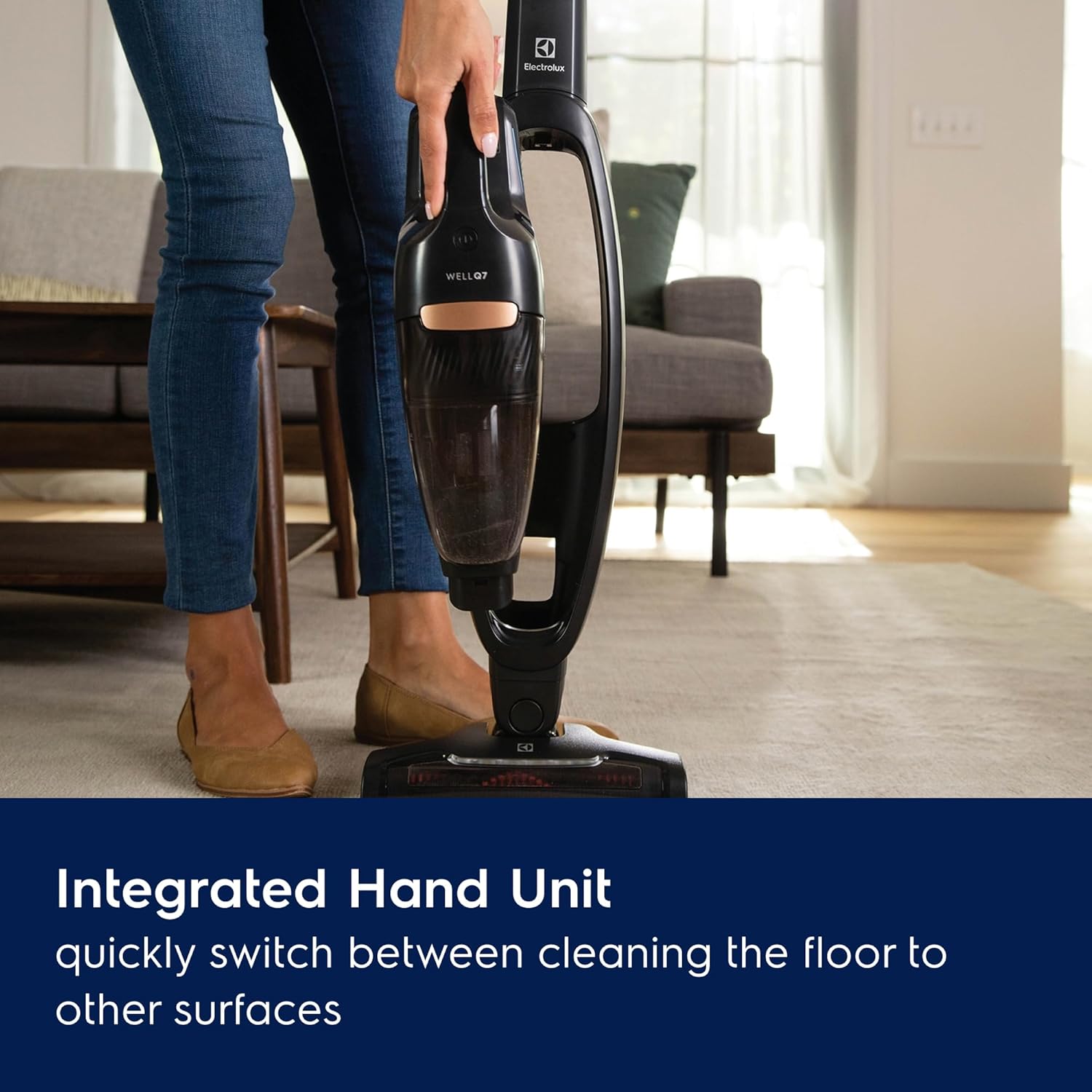 Electrolux WellQ7 Cordless 2-in-1 Vacuum Granite Gray