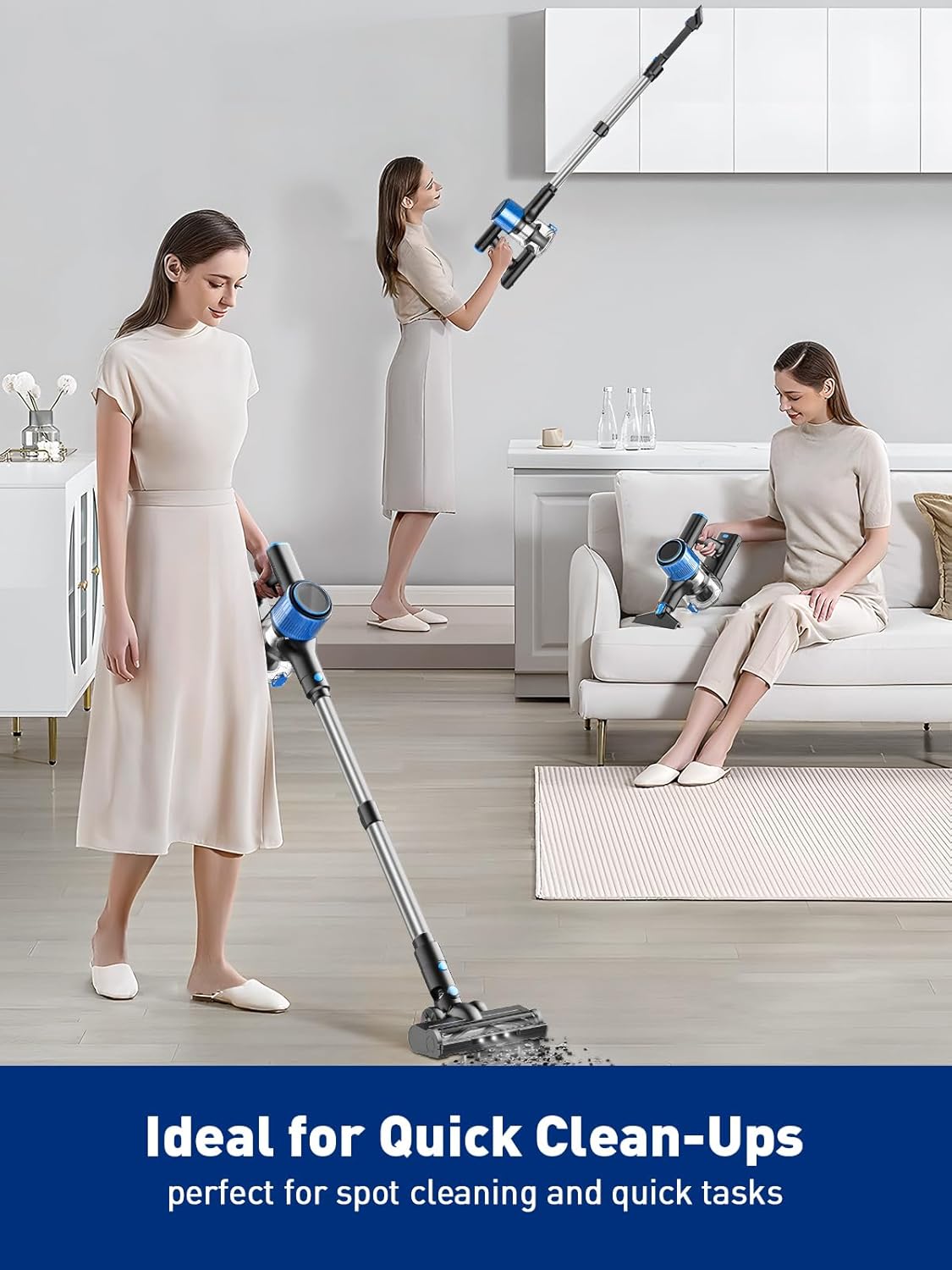 VOKENE Cordless Vacuum Cleaner 8 in 1