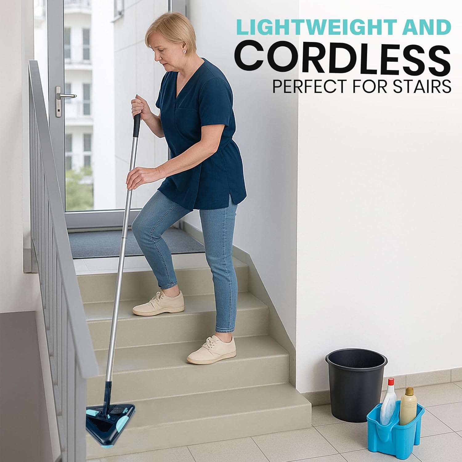 Zippi Sweeper Max Plus 2025 Lightweight Cordless Sweeper