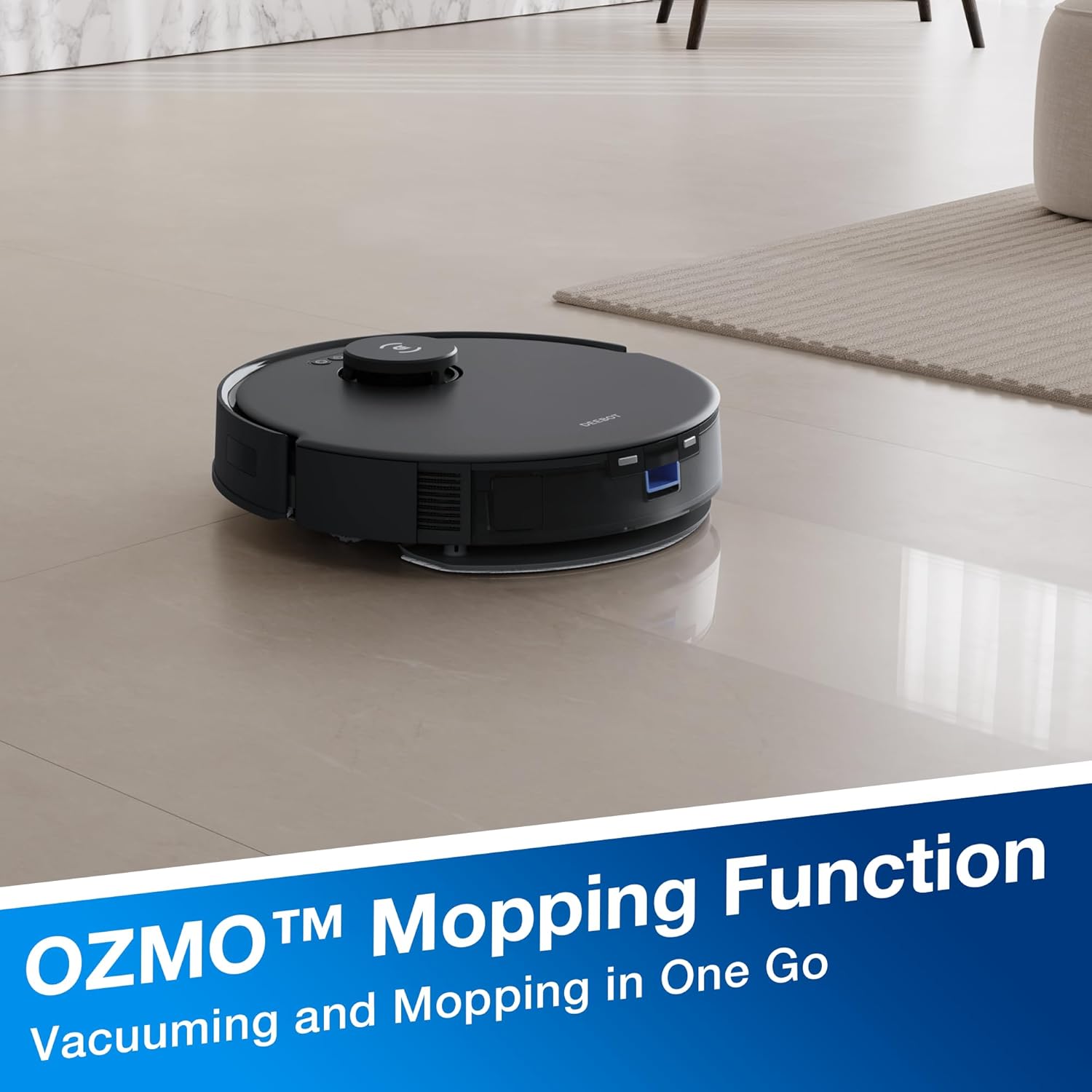 ECOVACS DEEBOT N20 Plus Robotic Vacuum and Mop with Self-Emptying Station