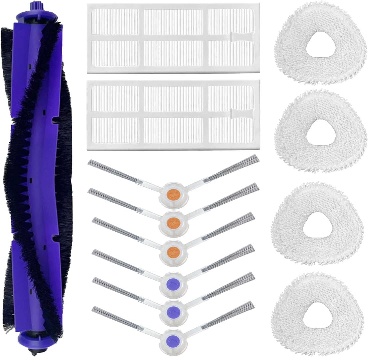 YahuPase Replacement Parts for Narwal Freo Robot Vacuum 13 Pack