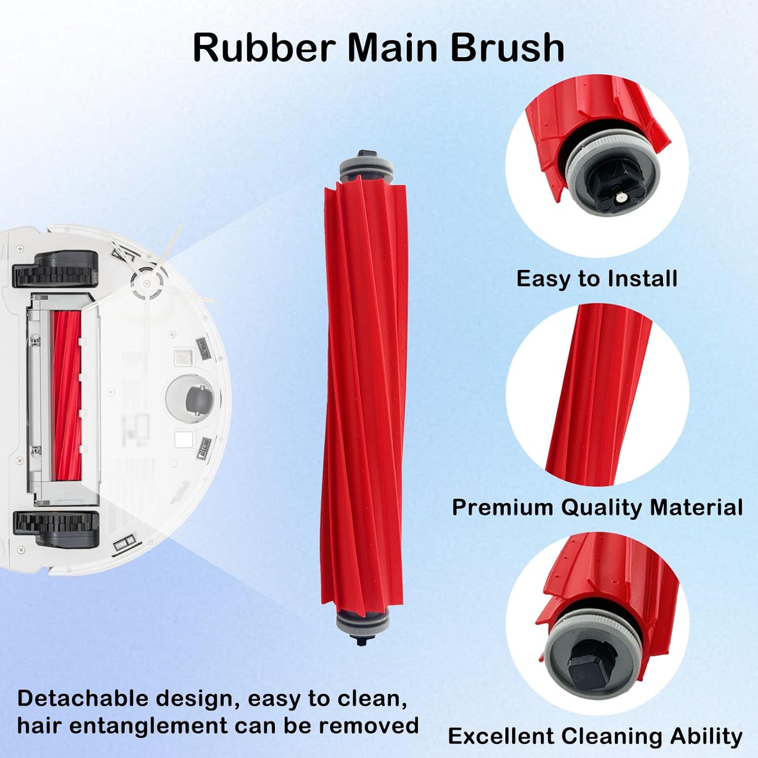 21 Pcs Roborock Q7 Q7 Max Vacuum Parts Replacement Kit