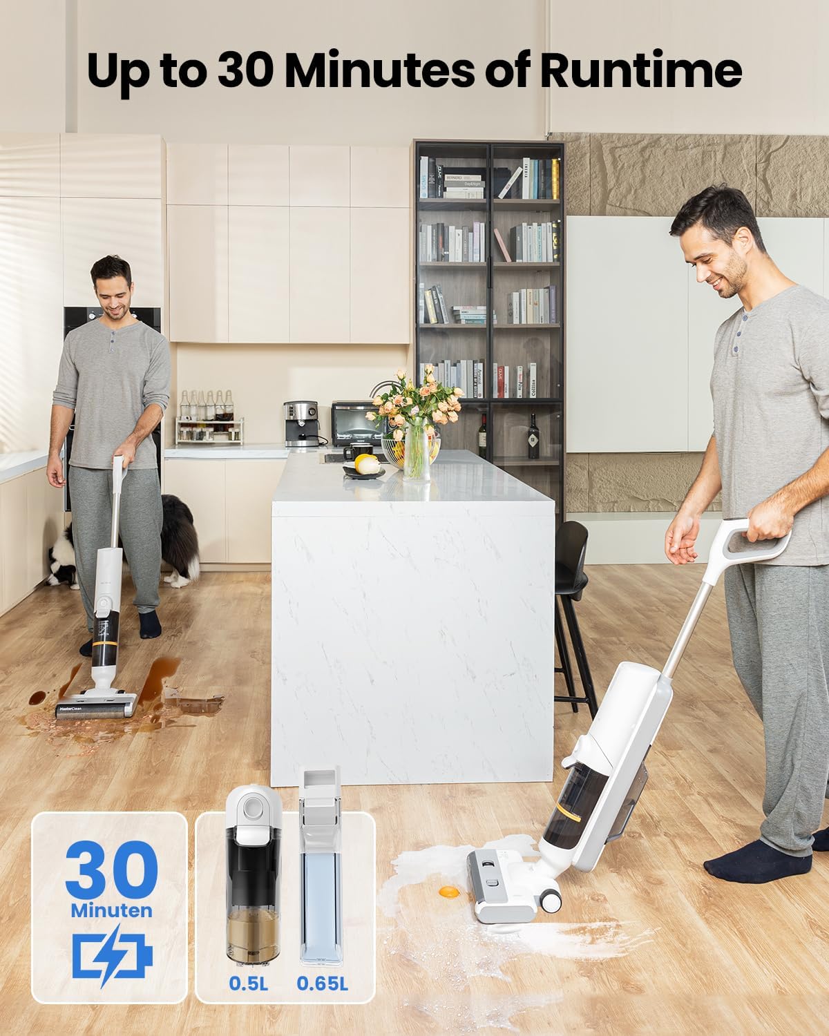 Proscenic F10 Pro Cordless Wet Dry Vacuum Cleaner