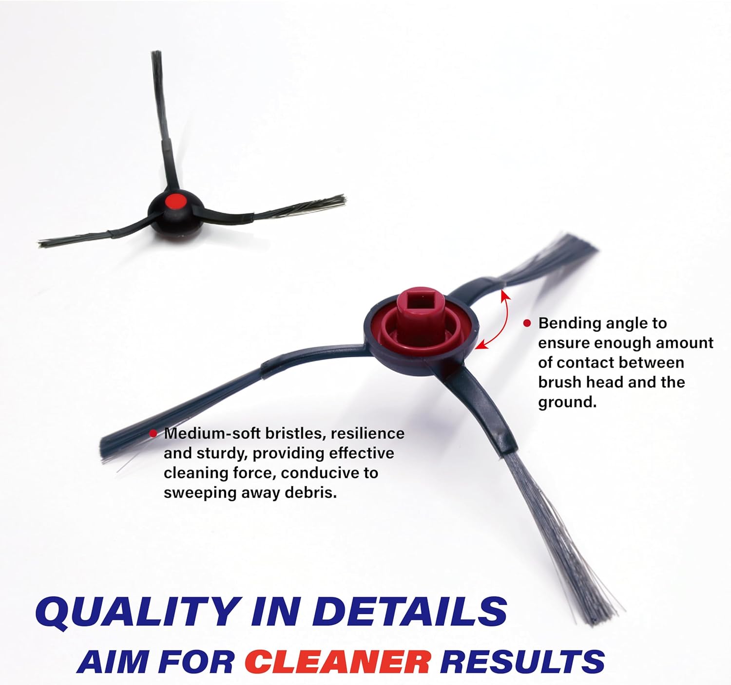 Robot Vacuum Replacement Parts for Yeedi C12 Pro Plus and C12 Plus