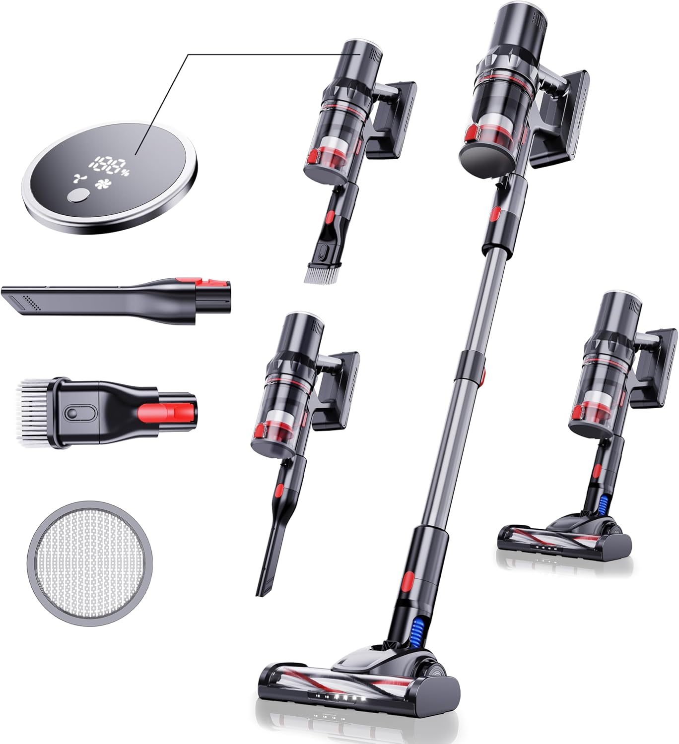 Silino AZ9 Cordless Stick Vacuum Cleaner 250W 25Kpa