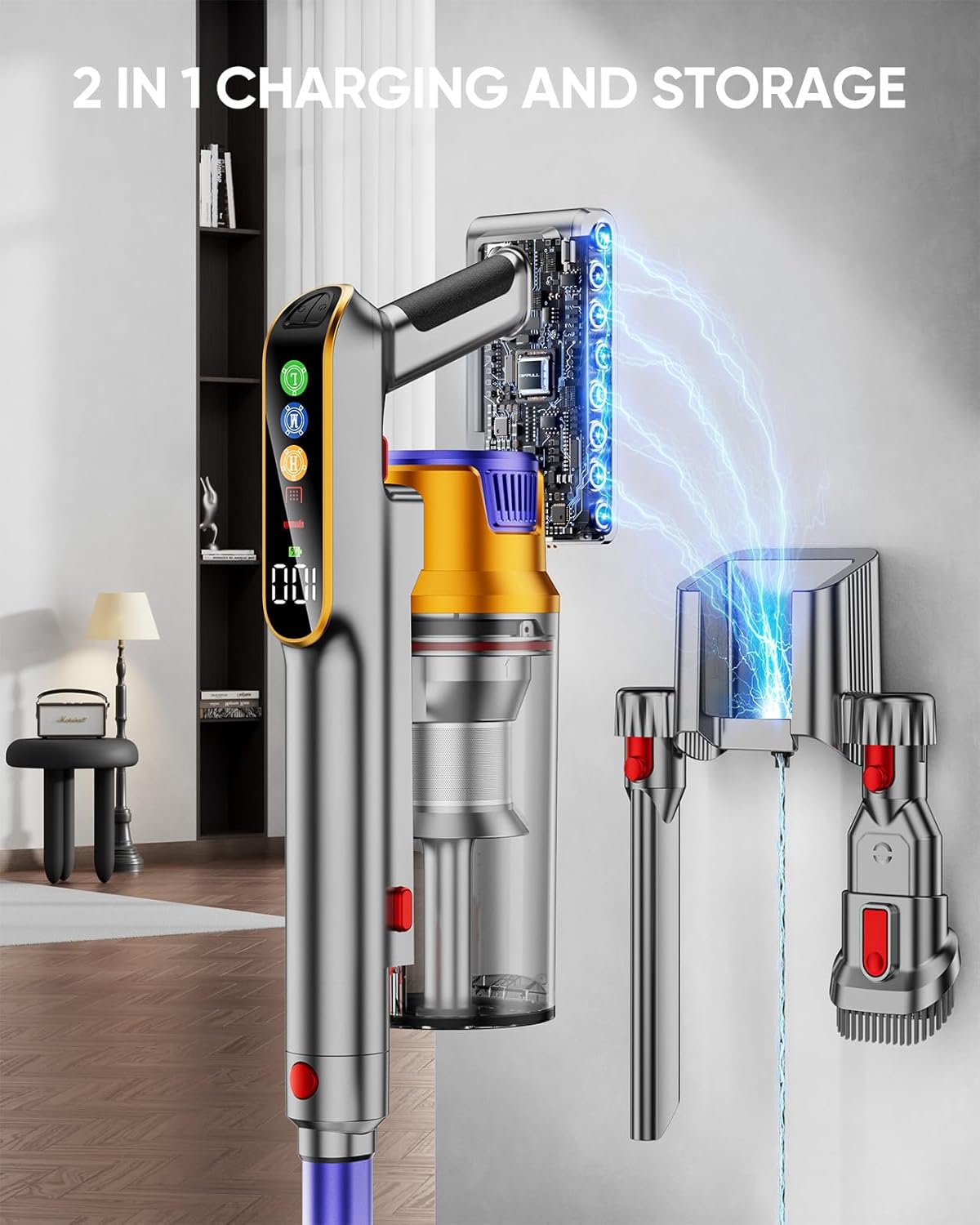 DIFFULL V20 Cordless Vacuum Cleaner 580W 48KPA