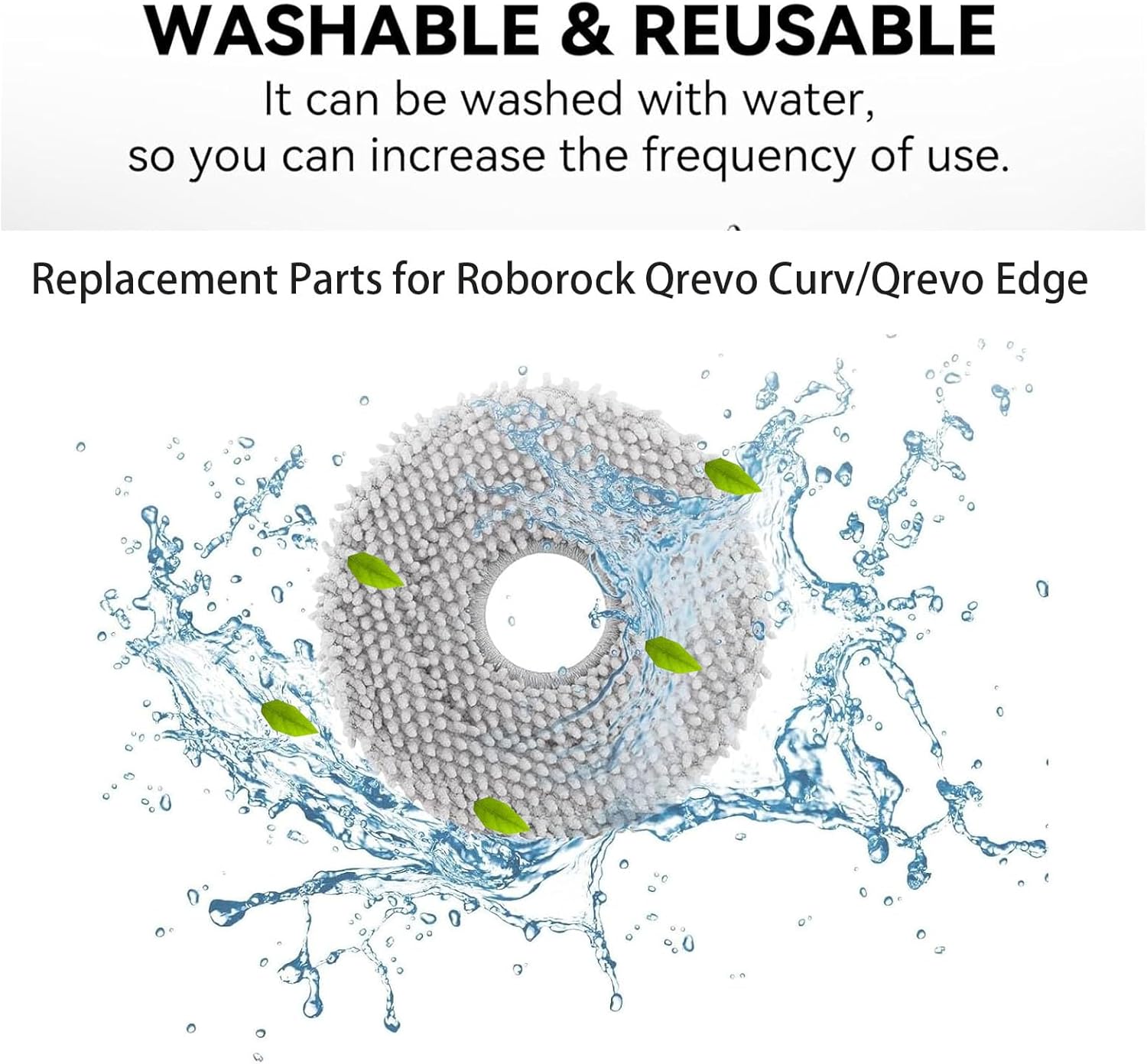 Replacement Parts for Roborock Qrevo Curv Edge Robot Vacuum Cleaner