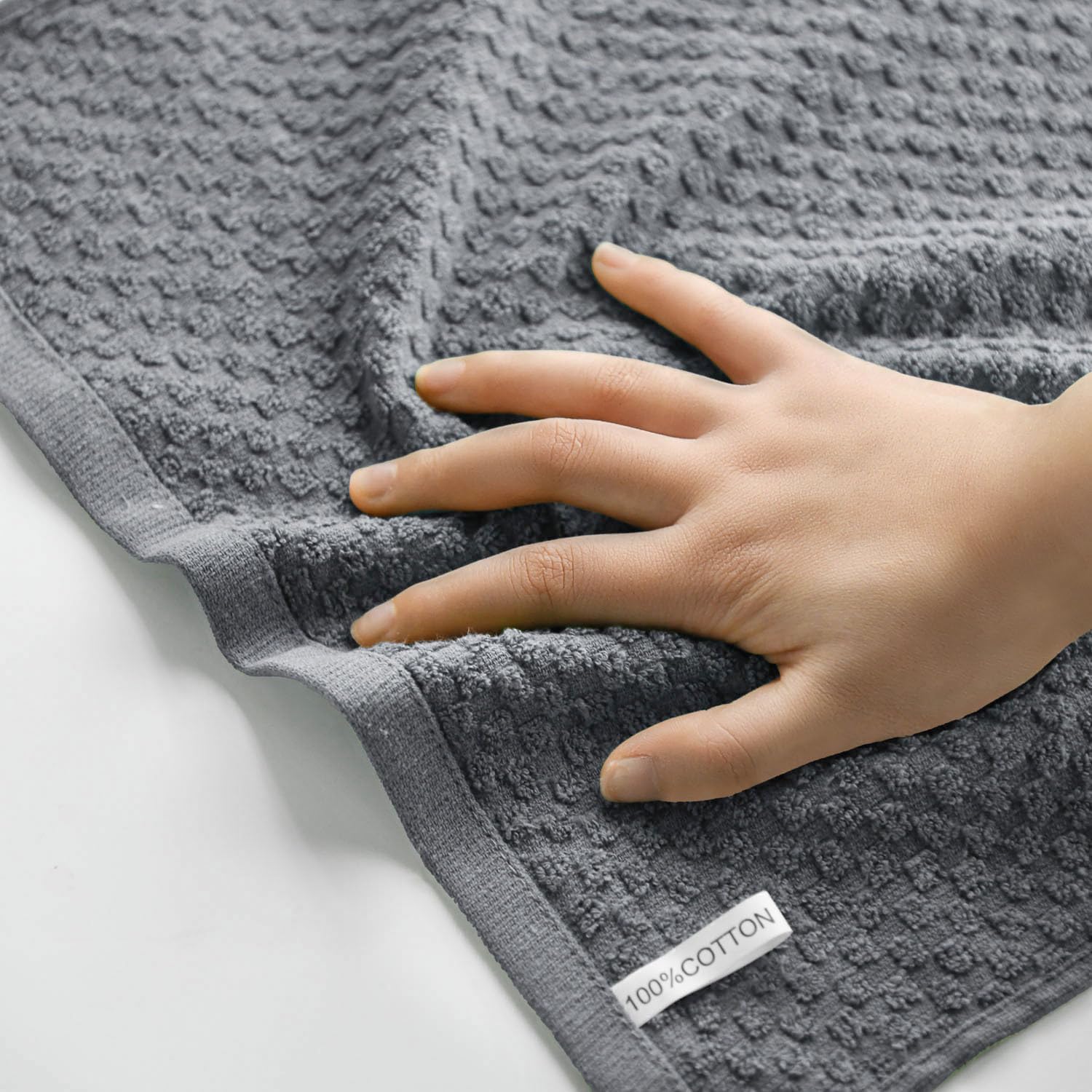 Artoid Mode 12x12 Inch Cotton Dishcloth Set of 4