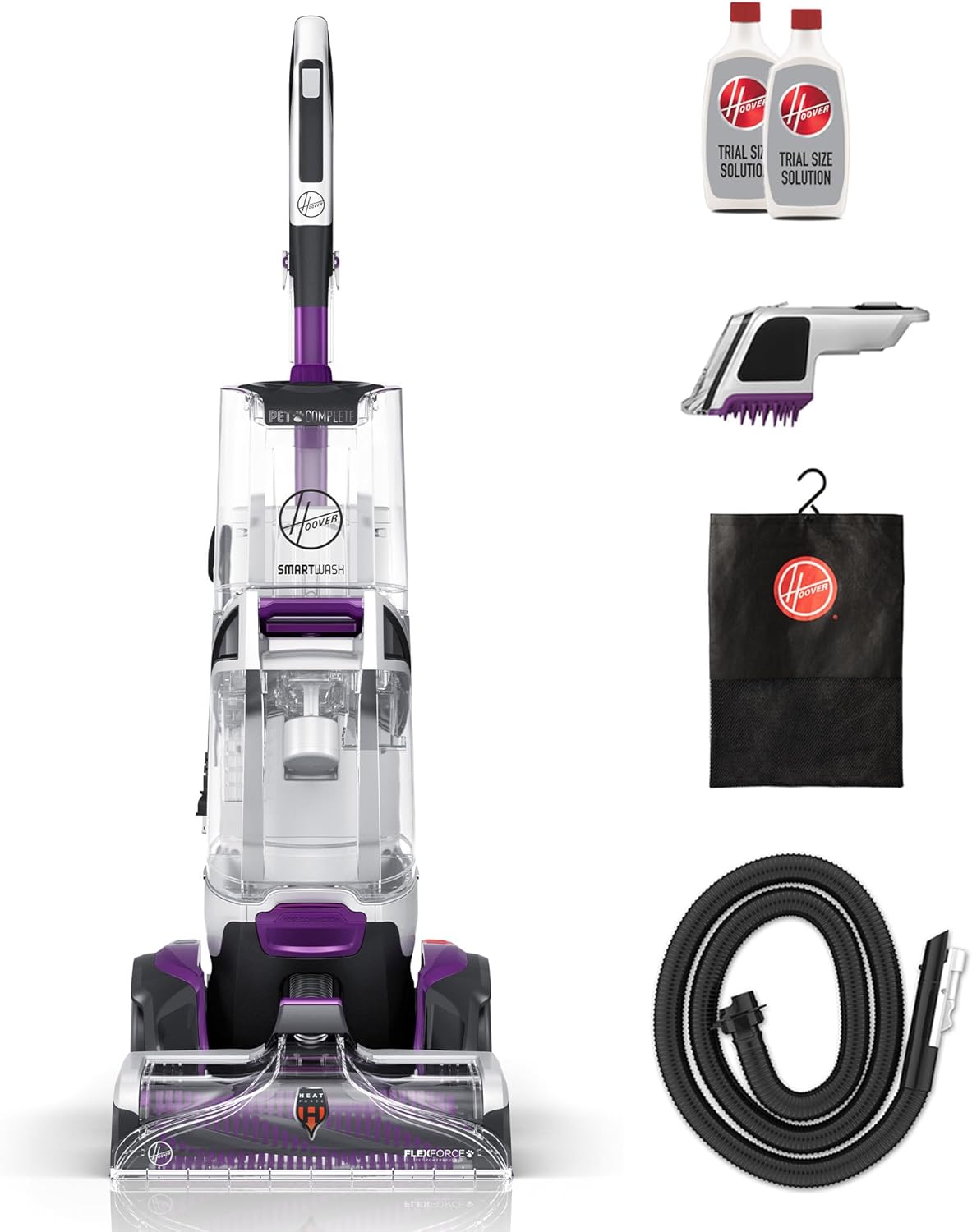 Hoover SmartWash Pet Carpet Cleaner Machine with Spot Chaser Wand