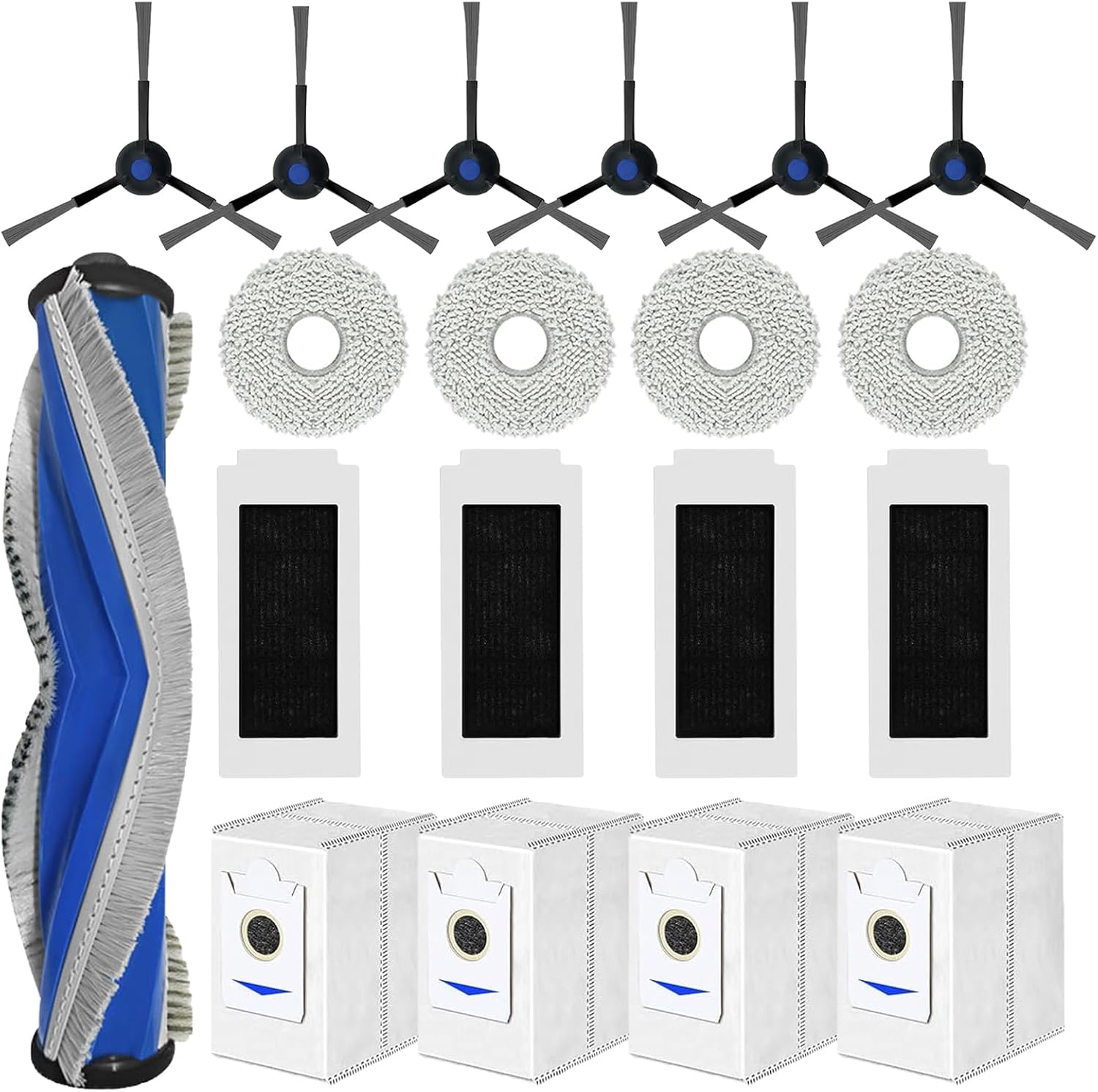 19 Pack Replacement Accessories for ECOVACS DEEBOT T30S AI Robot Vacuum