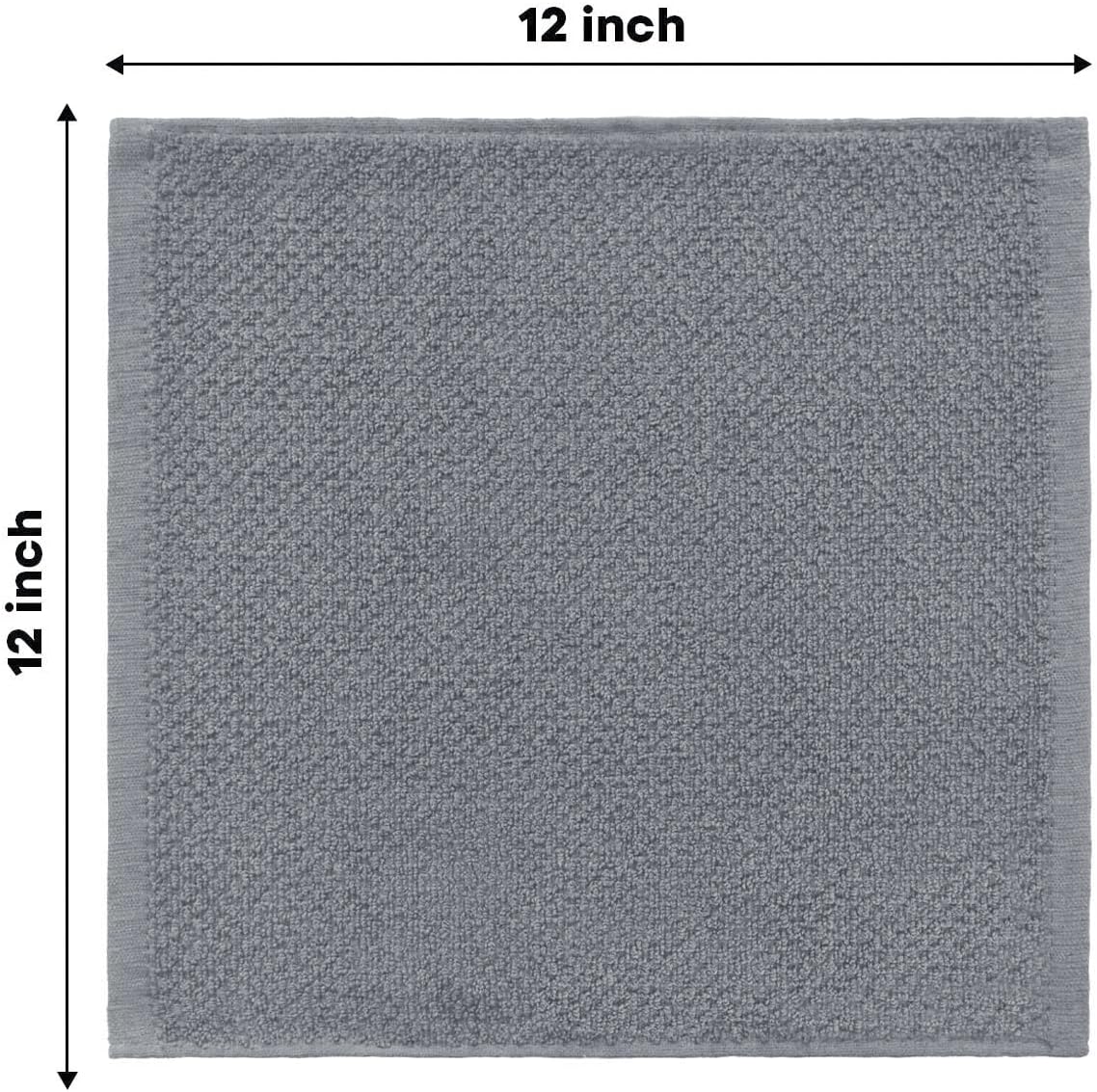 Artoid Mode 12x12 Inch Cotton Dishcloth Set of 4