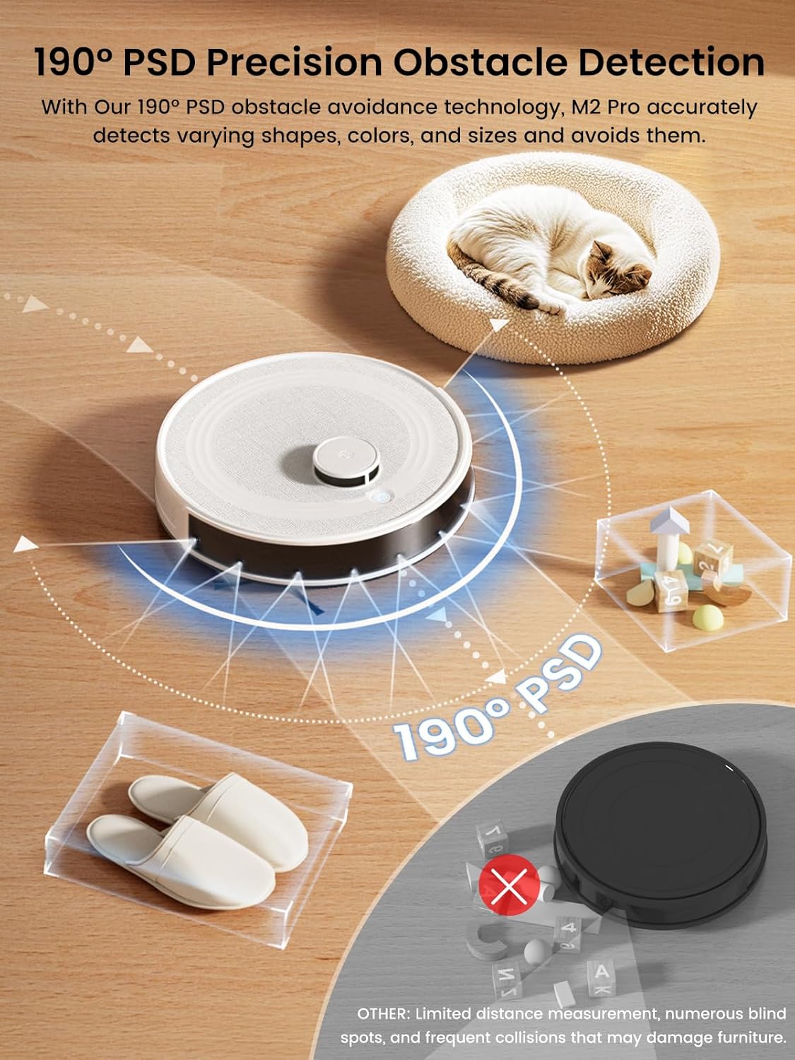 Lefant LiDAR Robot Vacuum and Mop with 45-Day Self-Emptying
