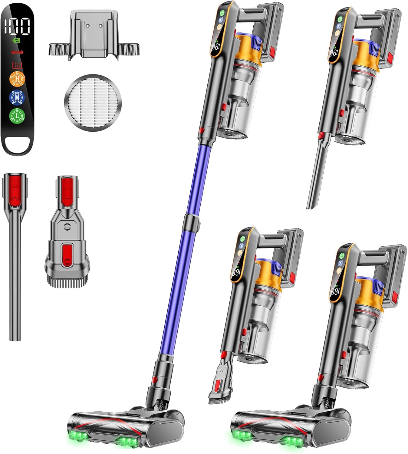 DIFFULL V20 Cordless Vacuum Cleaner 580W 48KPA
