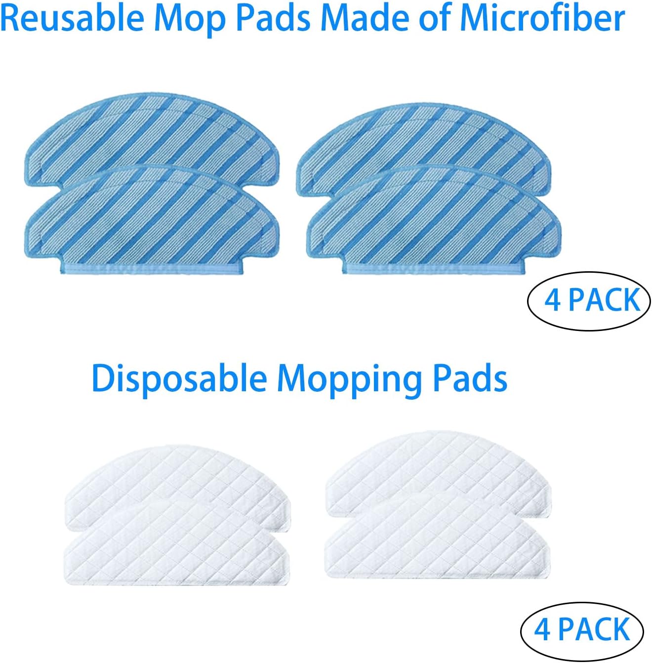 23 Pack Replacement Accessories Kit for Yeedi Vac 2 Pro