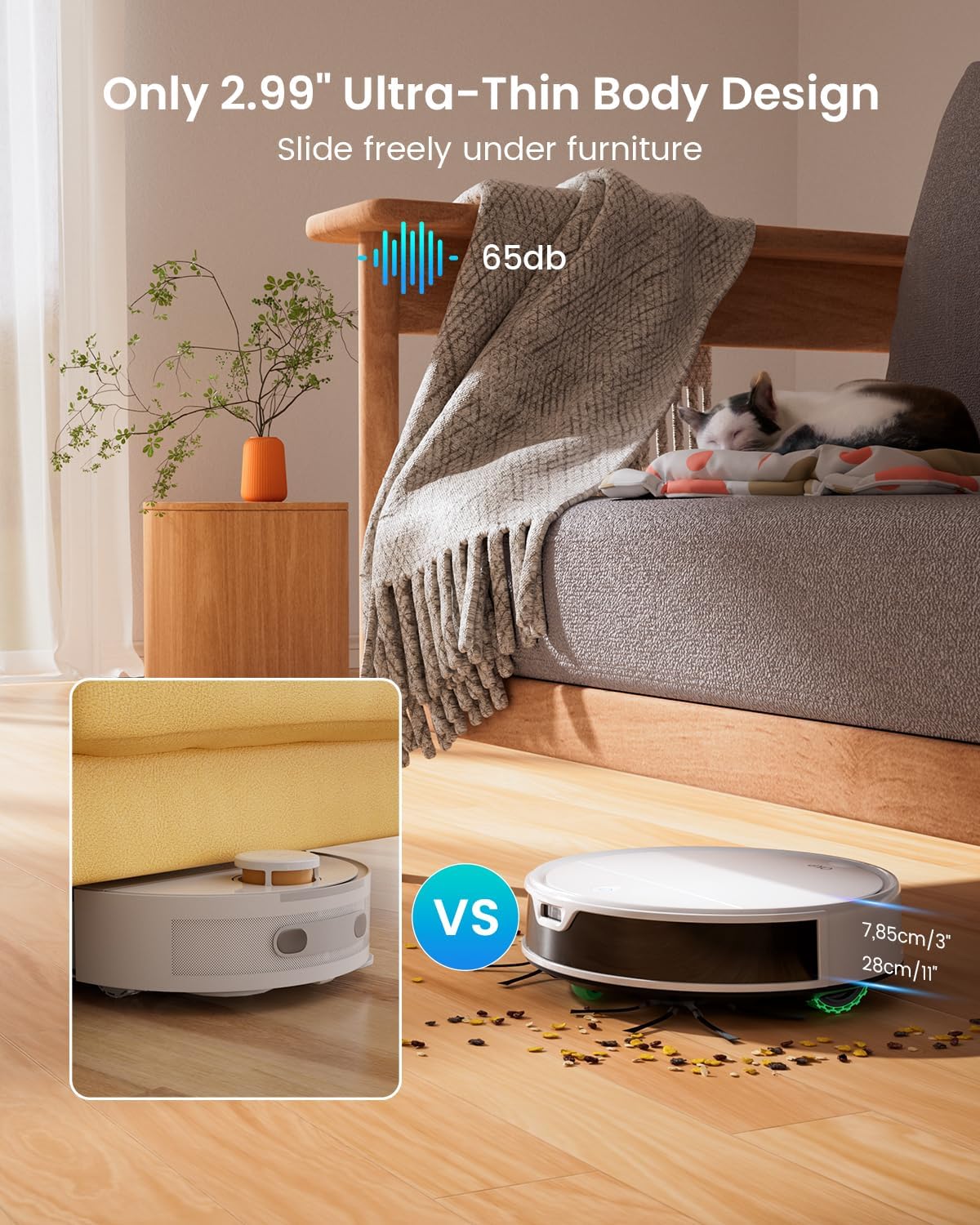 OKP Life K5 Ultra Robot Vacuum and Mop Combo