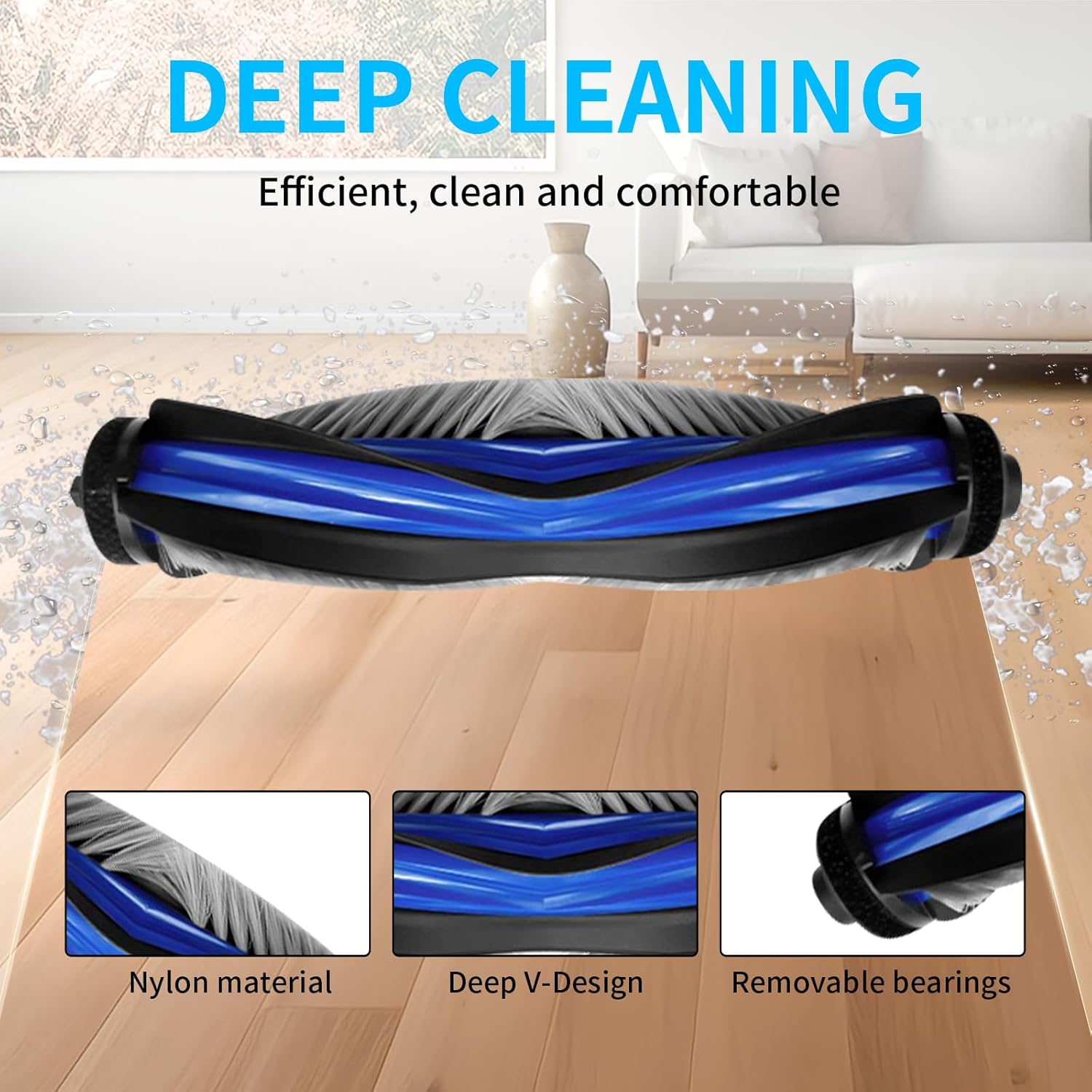 20 Pcs Accessories Kit for ECOVACS T50 Pro Robot Vacuum