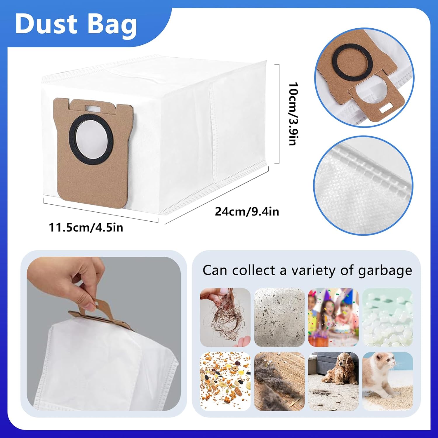 21PCS Replacement Parts for Dreame L20 Ultra L30 Ultra Robot Vacuum Cleaner