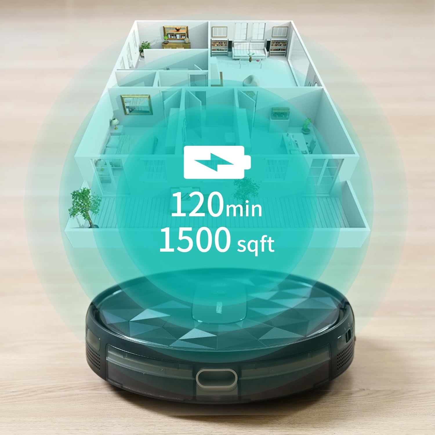 AIRROBO Robot Vacuum with 2800Pa Suction